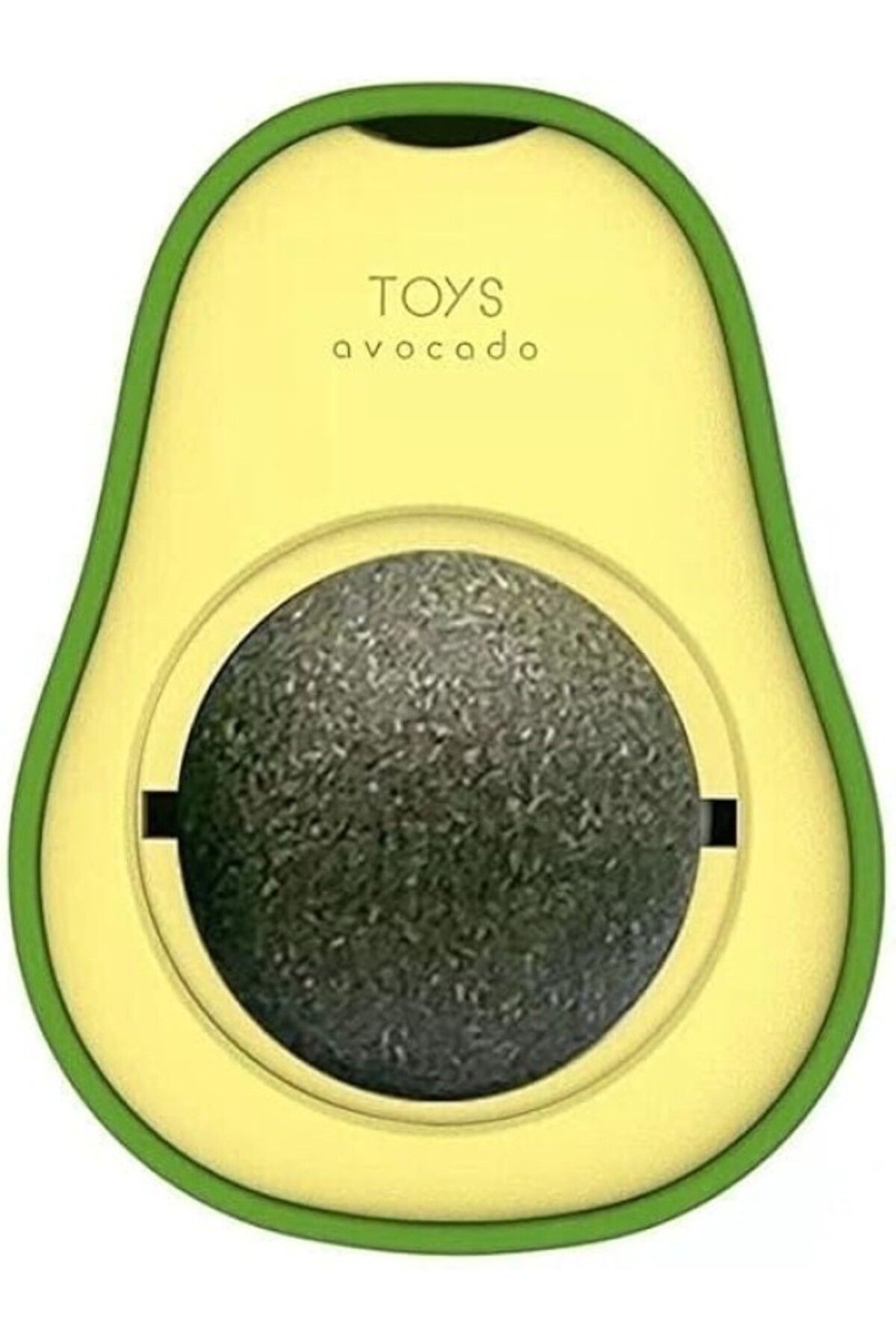 ShopZum Glipet Avokado Şeklinde Catnipli Doğal Yalama Topu 6 Cm