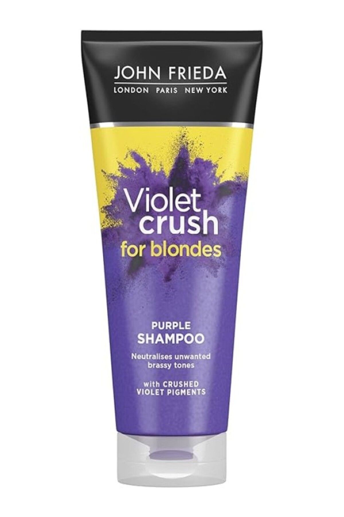 ShopZum John Frieda Violet Crush Sarı Saçlara Menekşe Özlü Mor Şampuan 250 Ml