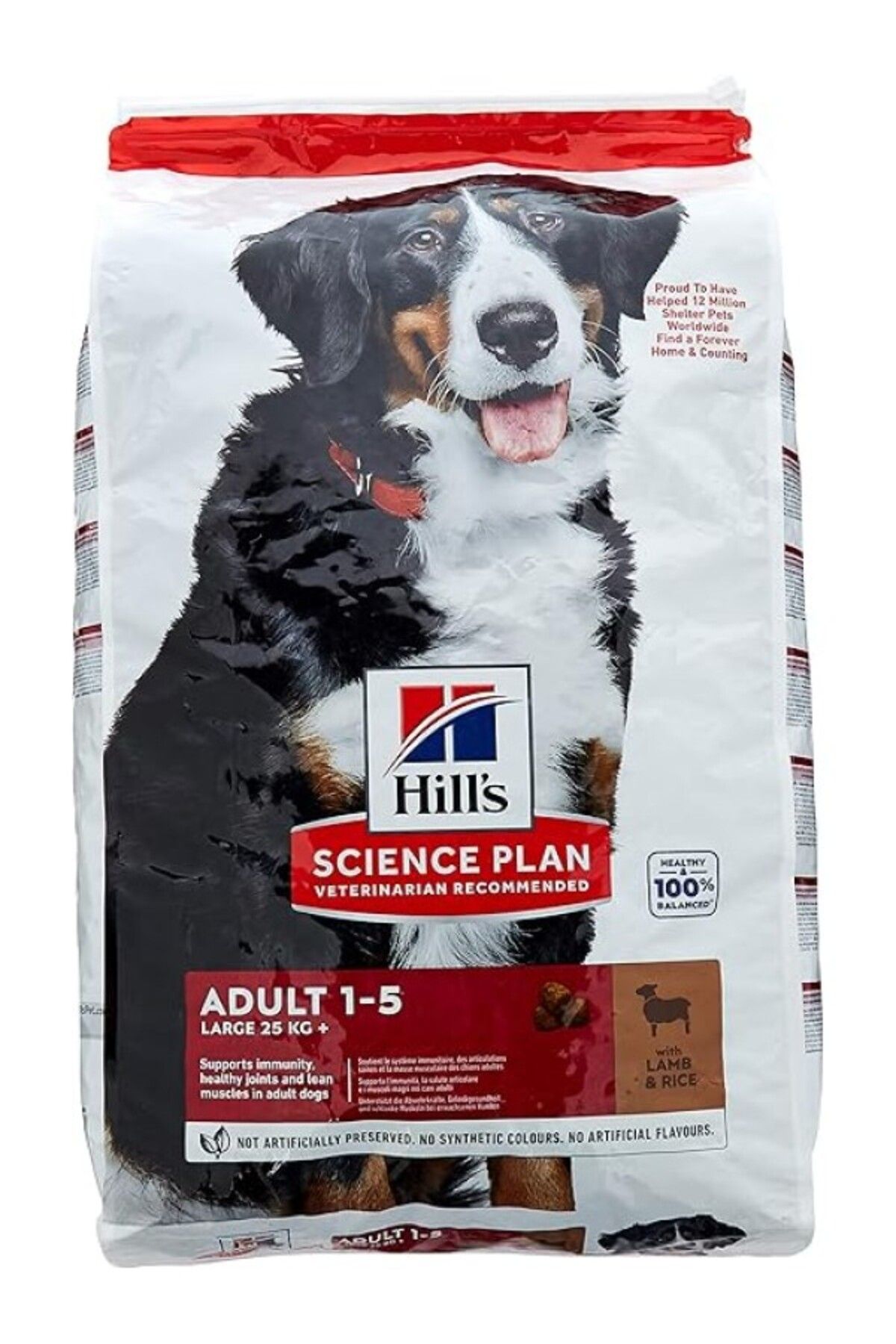 ShopZum Hill&Apos;S Adult Large Büyük İrk Kuzu Etli Yetişkin Köpek Mamasi 14 Kg