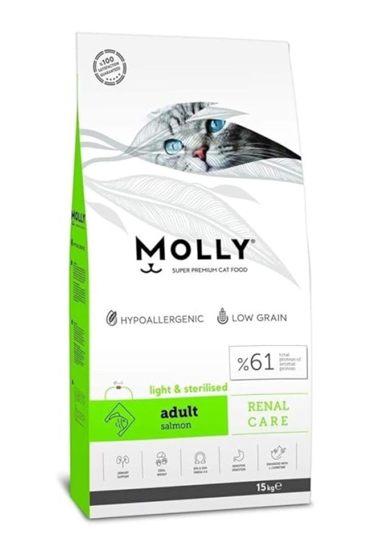 ShopZum Molly Sterilized Somonlu Kedi Maması 15 Kg