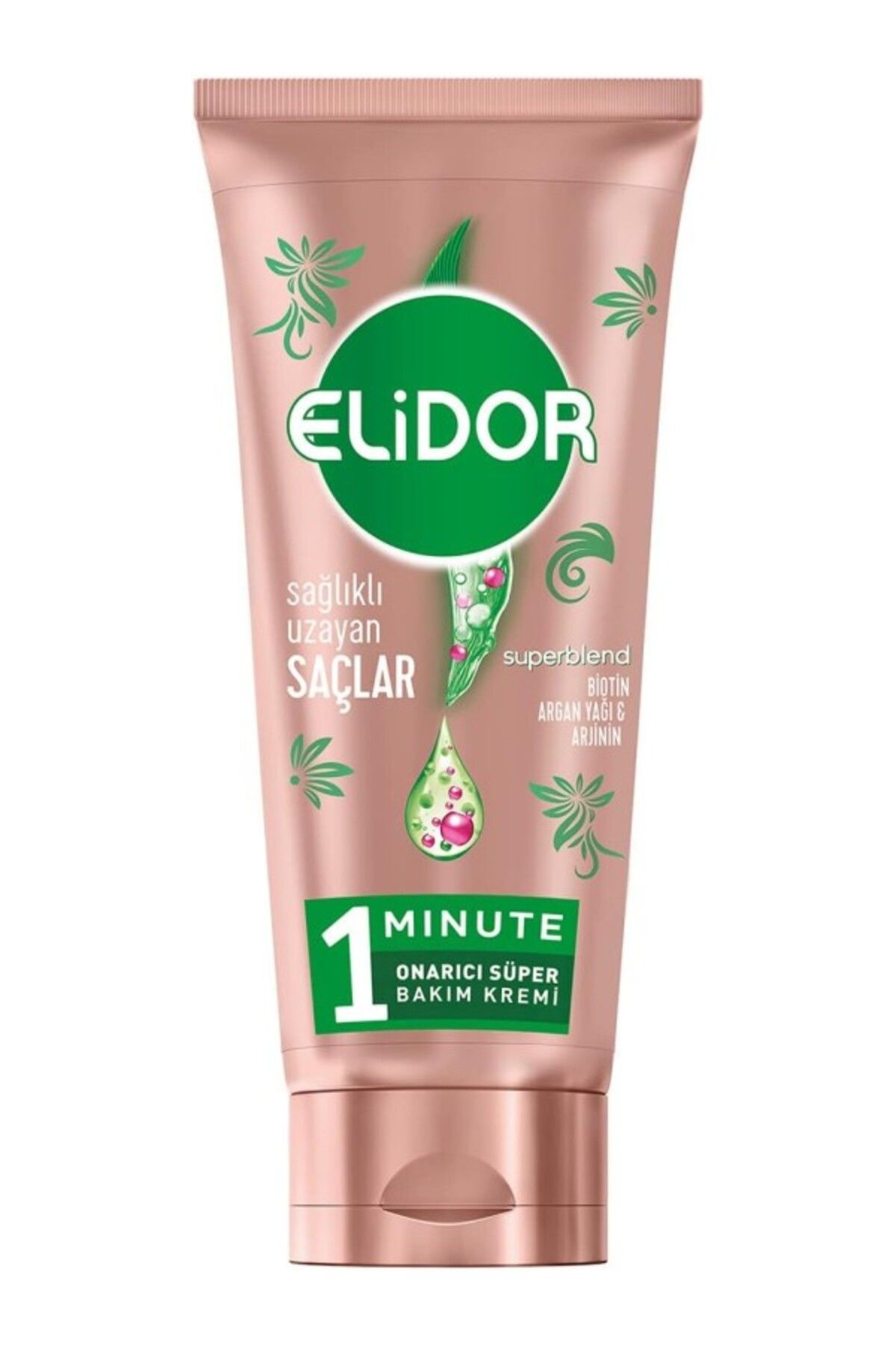 ShopZum Elidor 1 Minute Onarıcı Süper Saç Bakım Kremi Sağlıklı Uzayan Saçlar 170 Ml