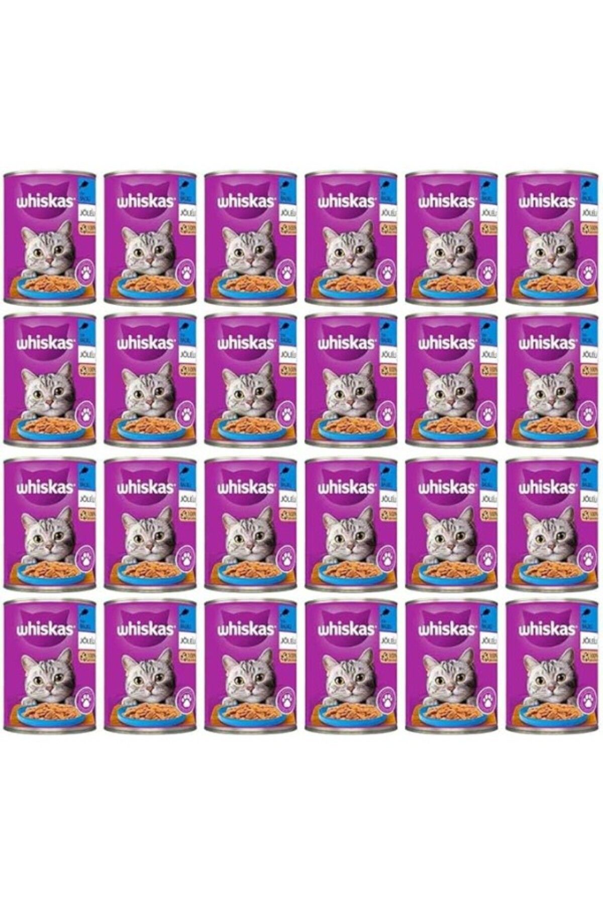 ShopZum Whiskas Ton Balıklı 400 gr X24, Kedi Yaş Mama
