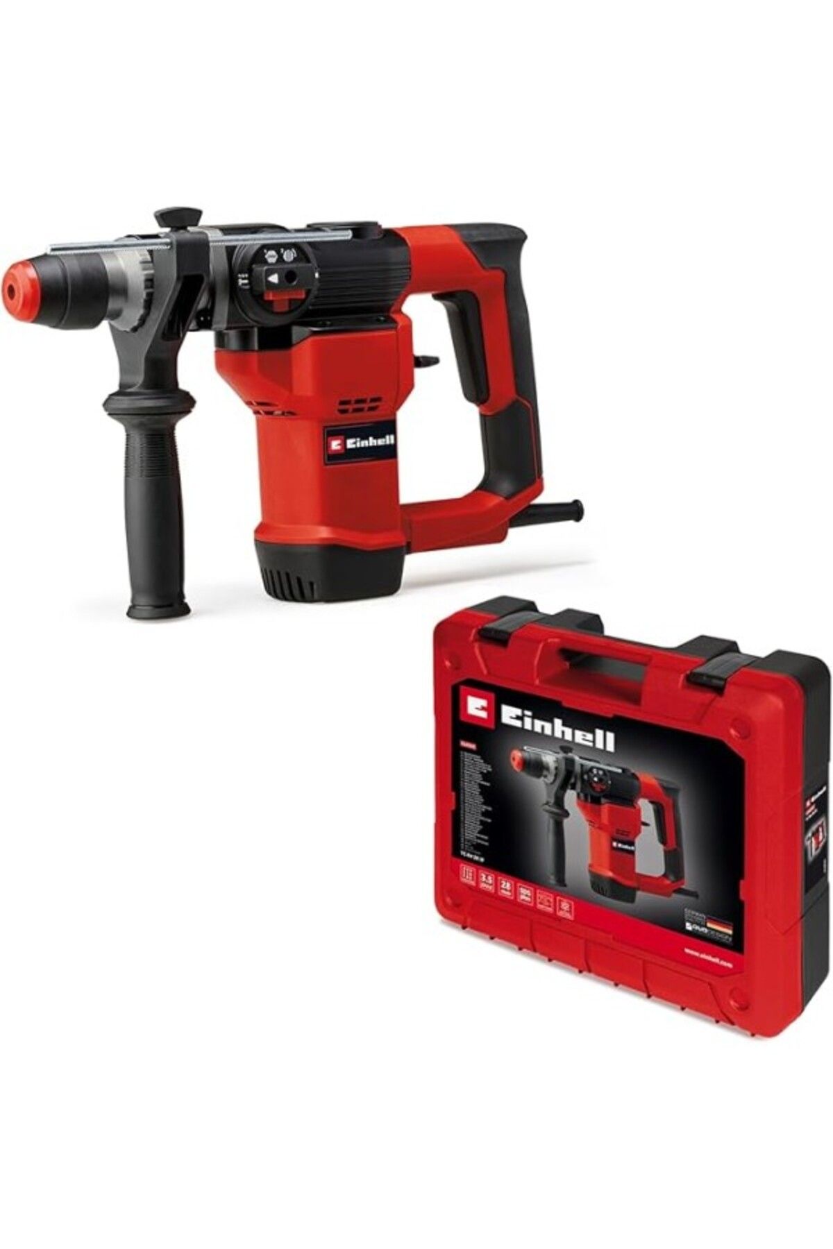 ShopZum Kırıcı Delici Tc-Rh 28 3F (950 W, 3,5 J, Pnömatik Darbe Mekanizması, Sds-Plus, Derinlik