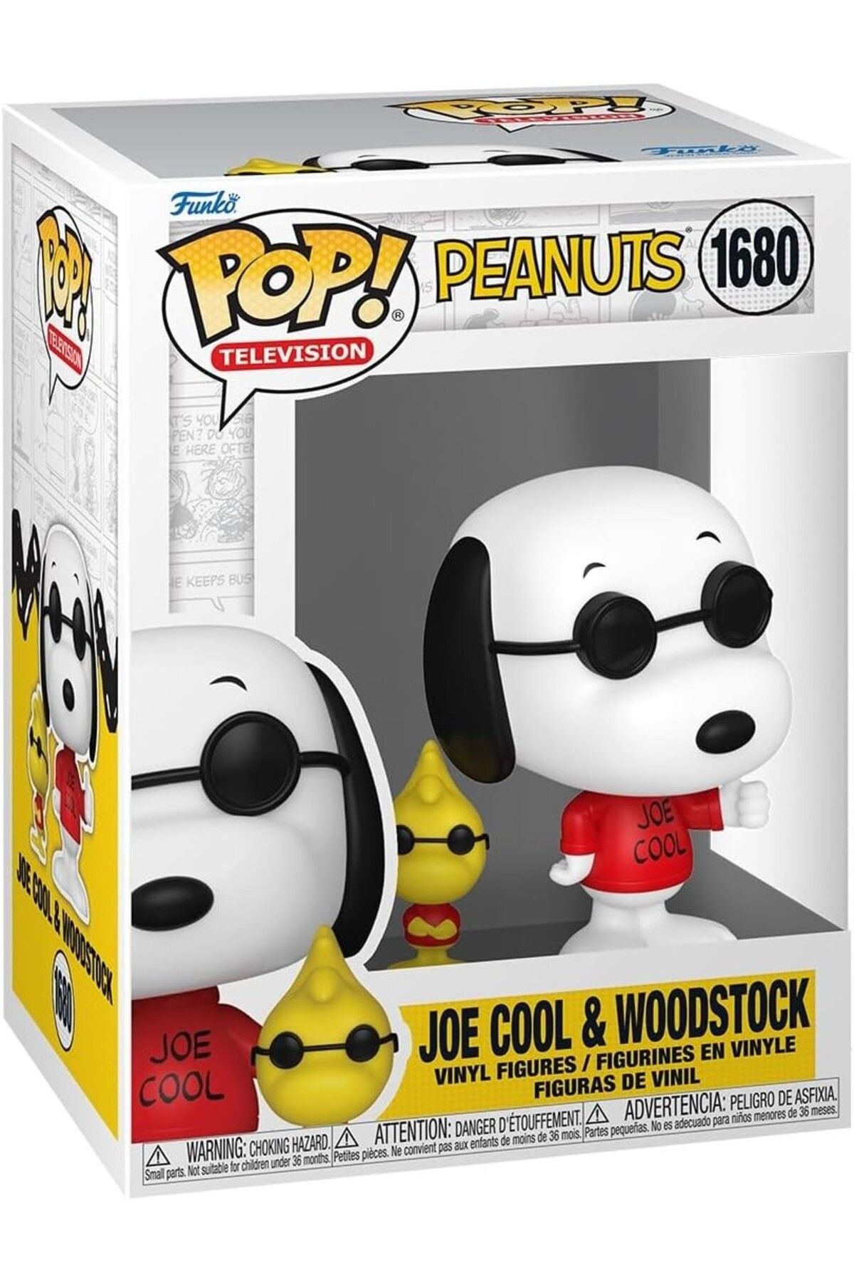 Funko Pop&Buddy: Peanuts - Joe Cool with Woodstock