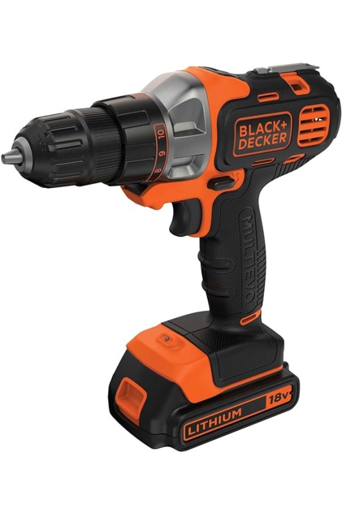 ShopZum Black + Decker Mt218Kb-Qw Çift Akülü Vidalama Multievo, Çok Renkli, 18 Volt/1.5Ah Li/Ion