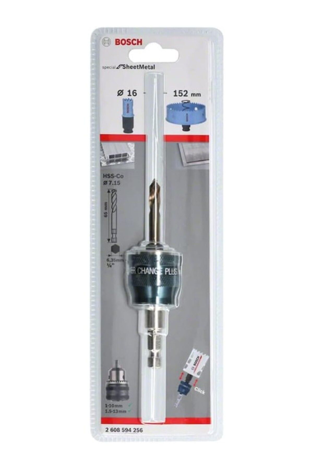 ShopZum Bosch Professional Accessories Bosch Professional 1 X Power Change Plus Adaptör (3/8 Inç Altıgen