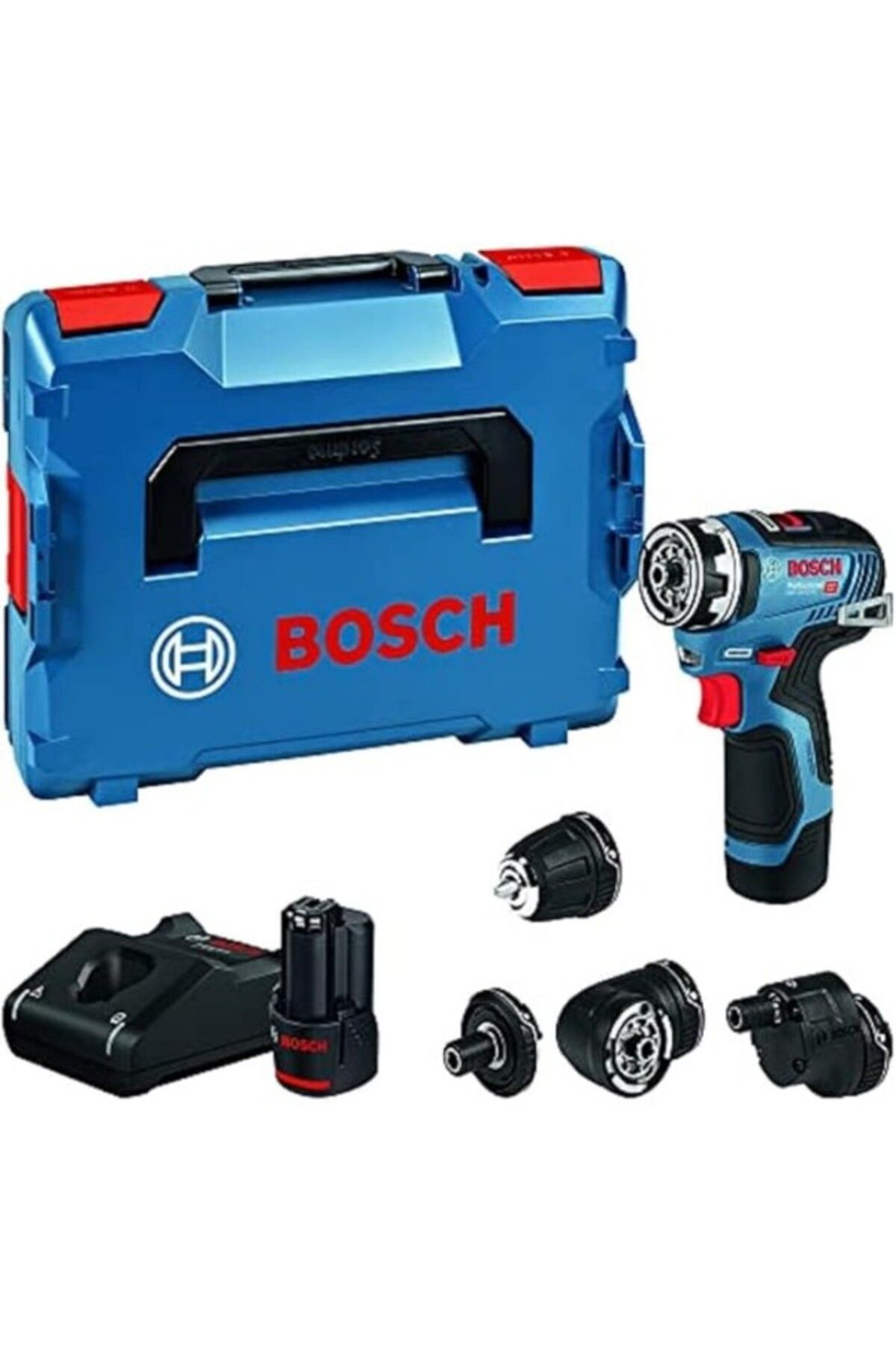 ShopZum Professional 12 V Sistem Akülü Matkap Gsr 12v-35 Fc - Flexiclick Sistemi (2 X 3.0 Ah Akü
