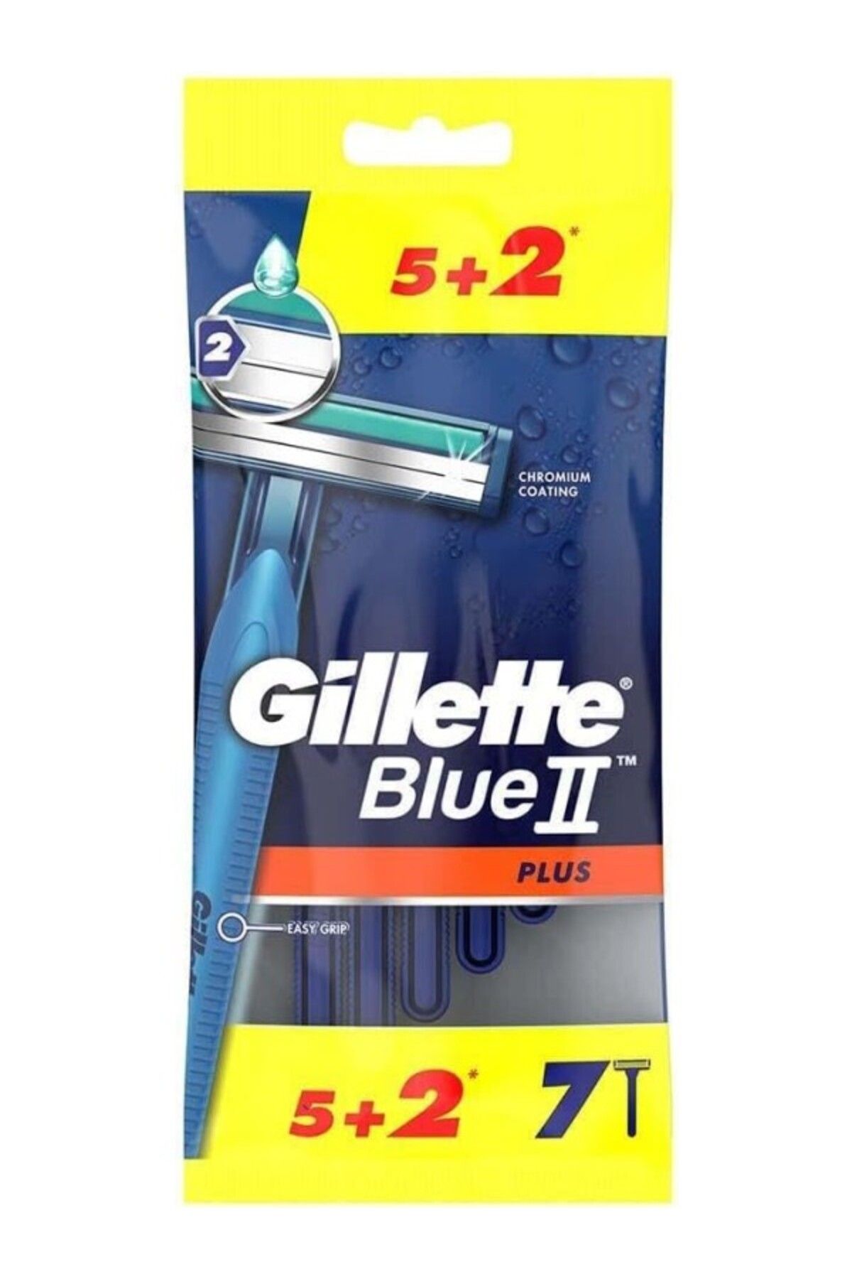 ShopZum Blue2 Plus Kullan At Tıraş Bıçağı 7 Adet