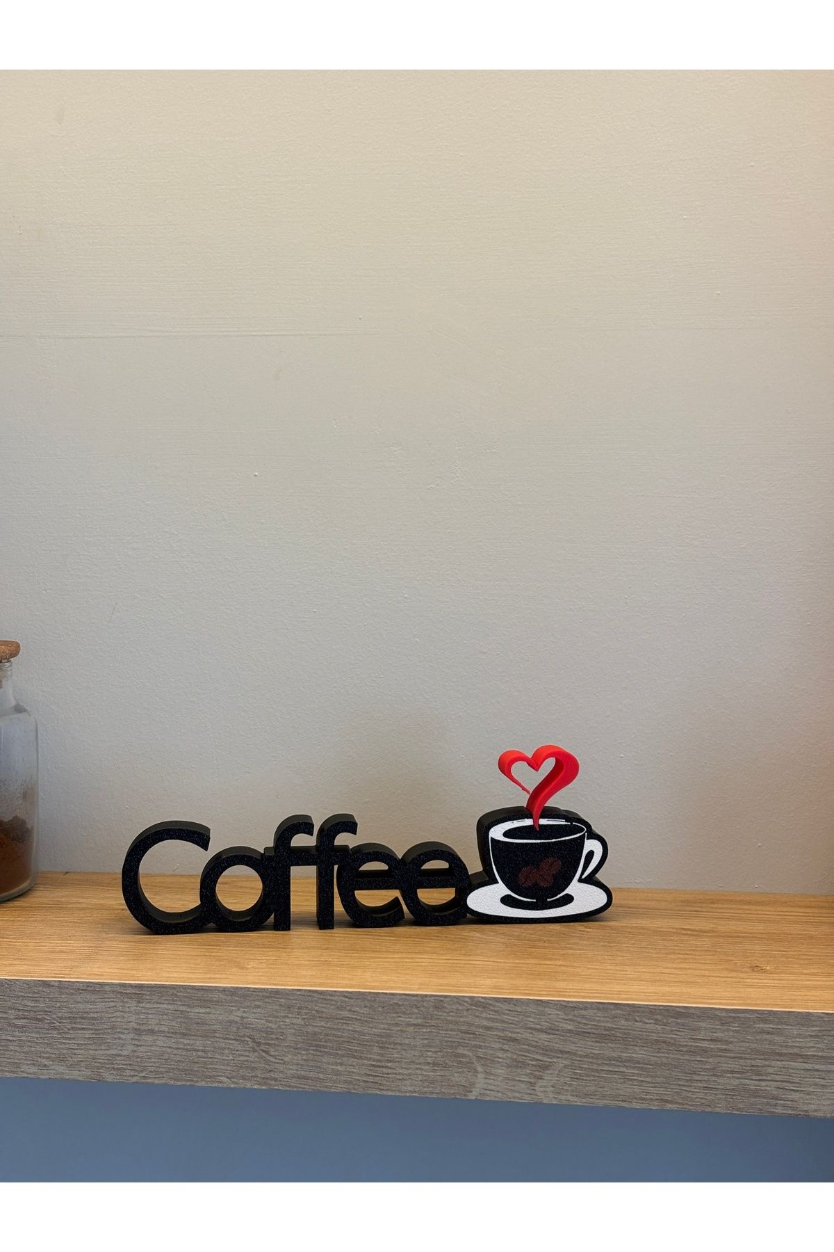 RubaTrend Coffee Yazılı Dekoratif Obje