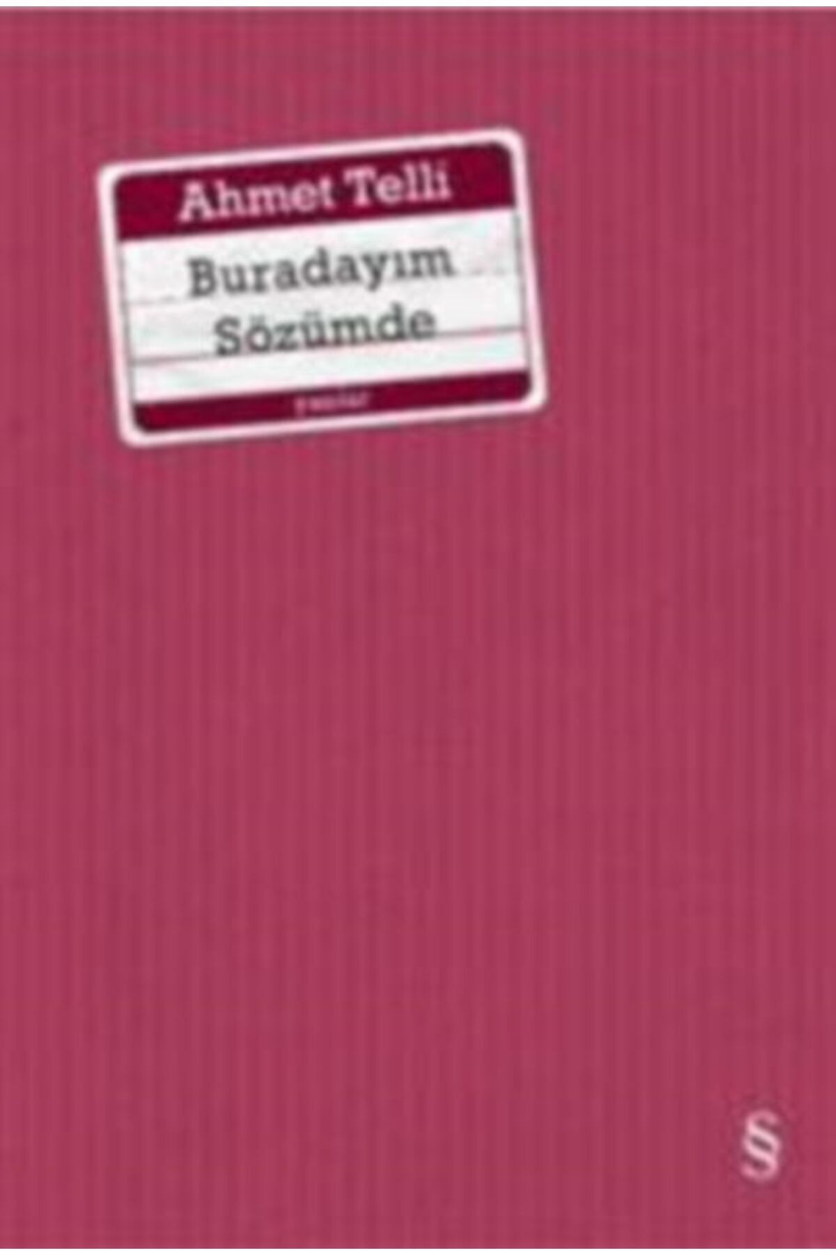 Everest Yayınları Buradayım Sözümde