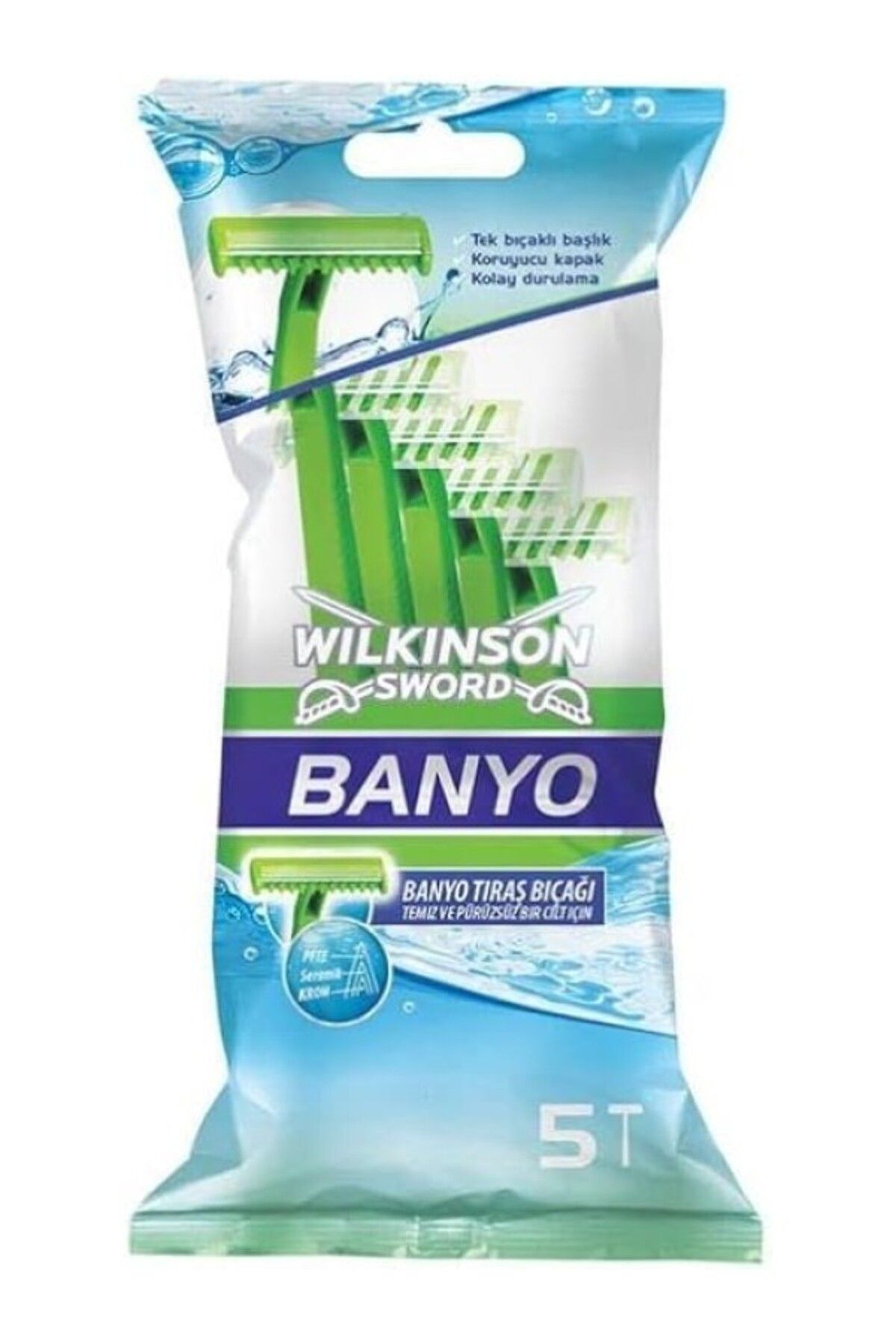 ShopZum Wilkinson Sword 5&Apos;Li Banyo Tıraş Bıçağı