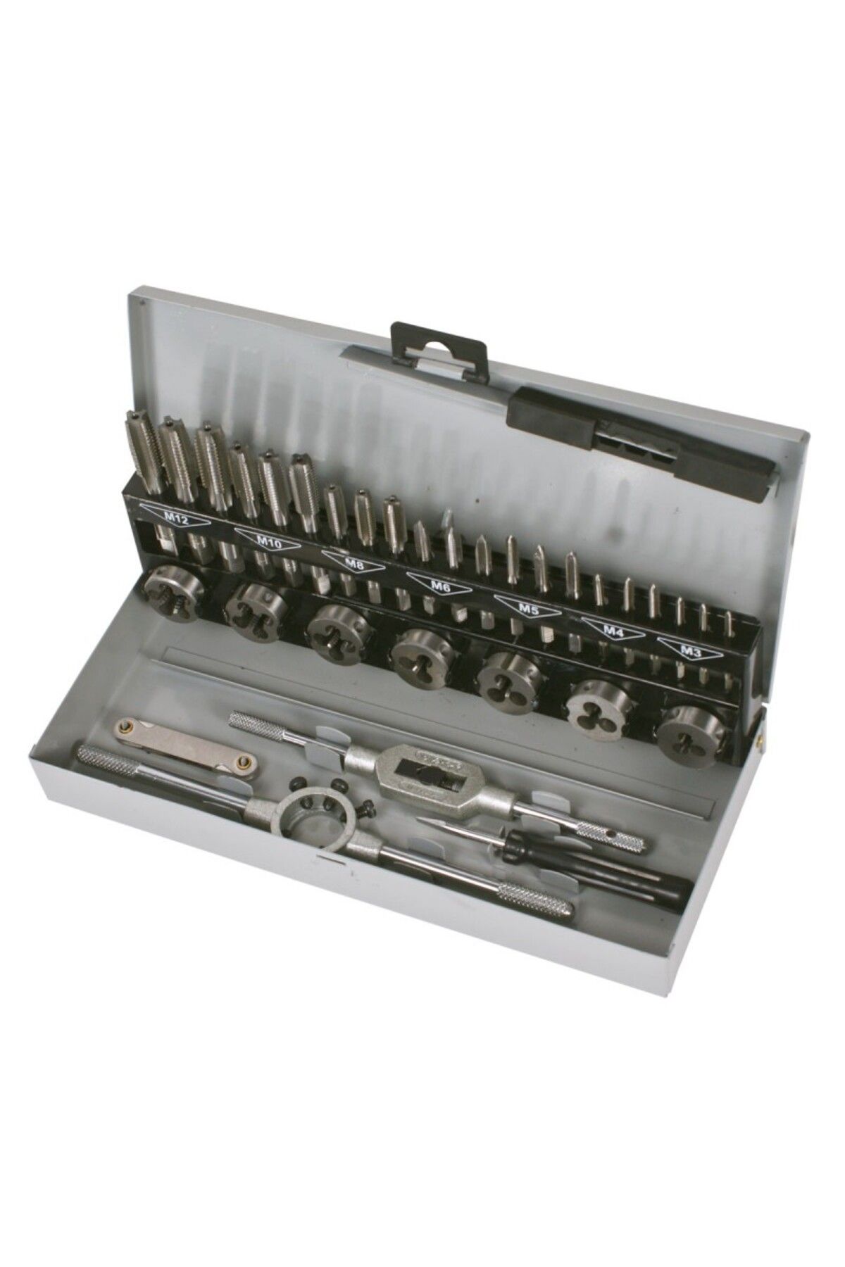PROLINE Trusa Tarozi Si Filiere Hss Cu Accesorii M3-m12 - 32p. - One Size