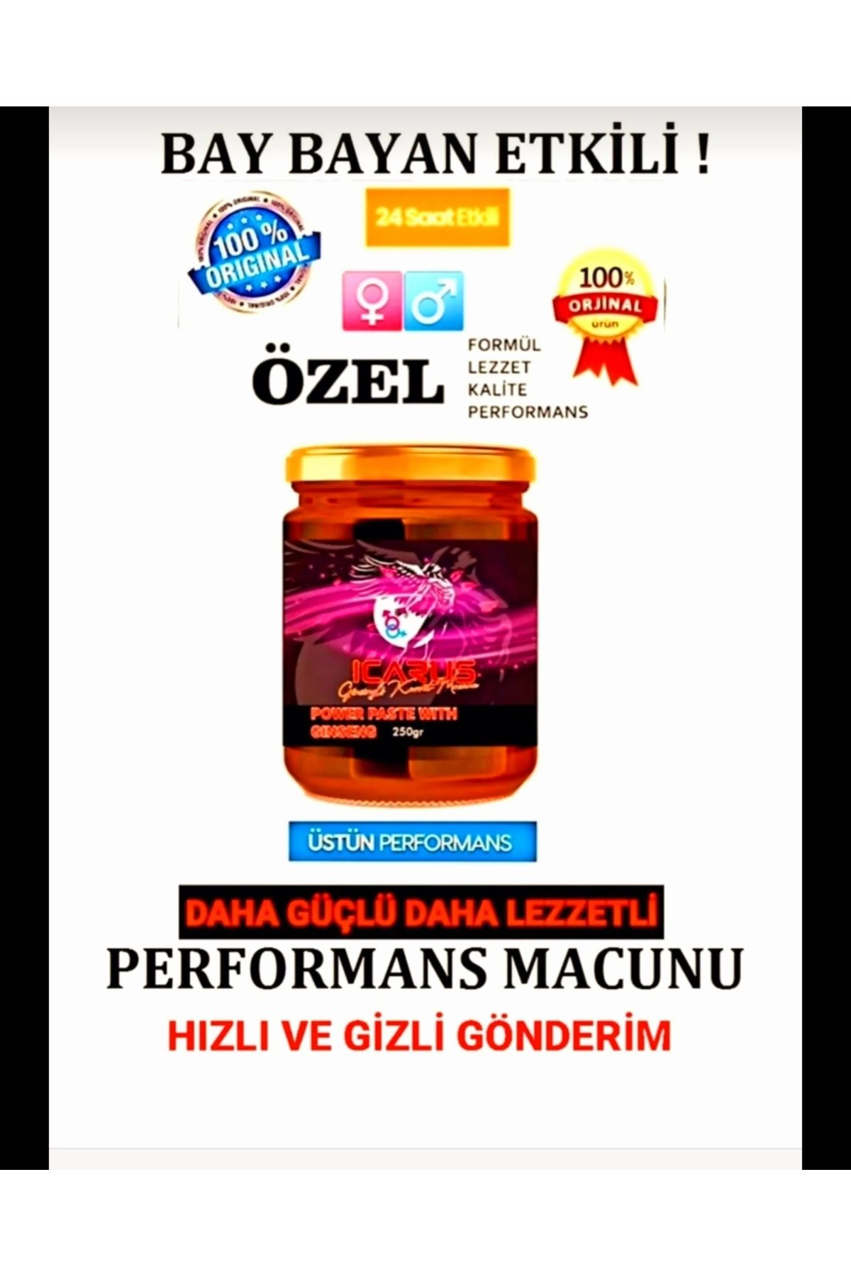 HANZADE GURME DOĞAL BALLI VE PEKMEZLİ KUVVET, ATOM MACUNU 240 GR BİTKİSEL KARIŞIM MACUN