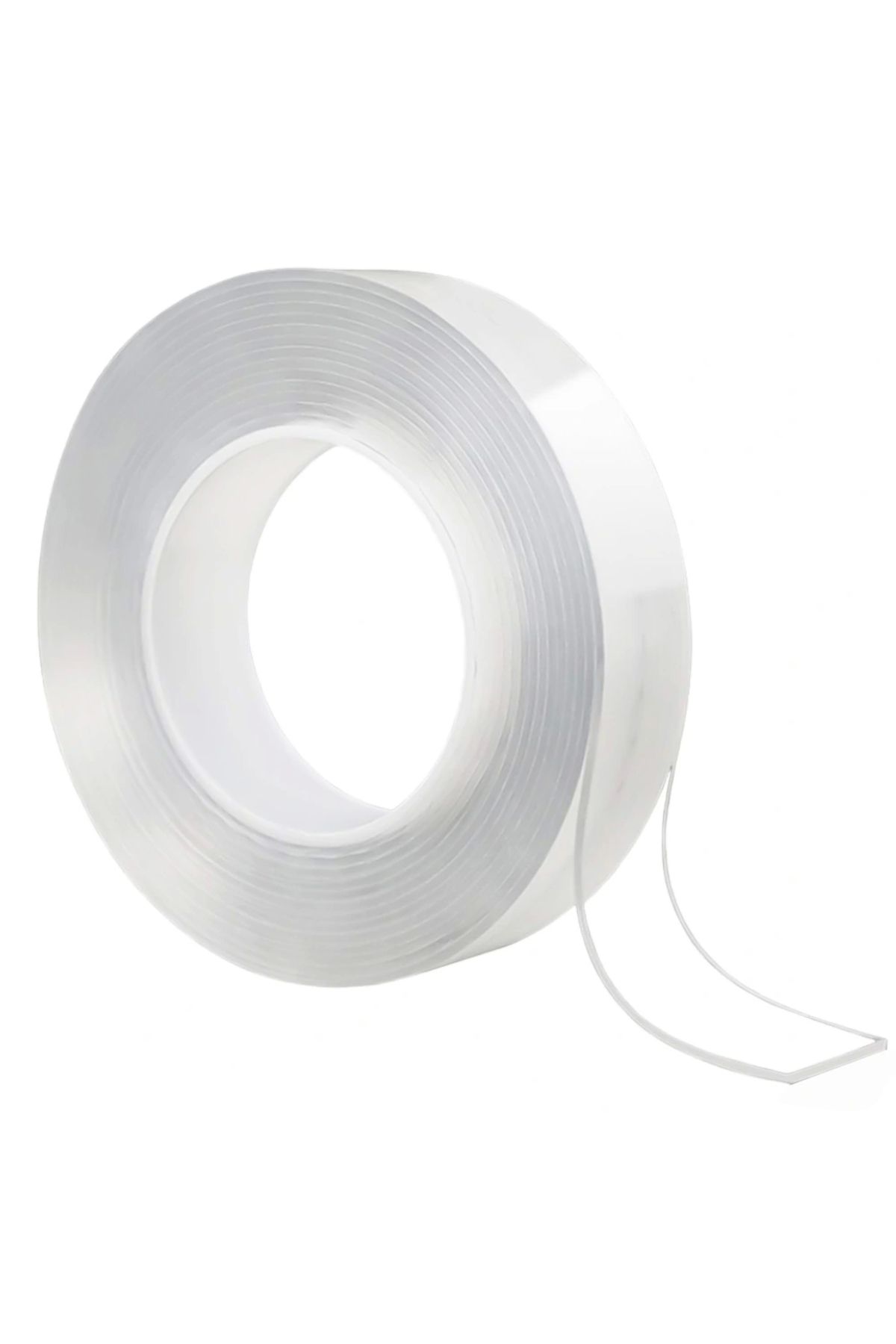ALFA AKSESUAR 03 Çift Taraflı Nano Teknoloji Süper Yapıştırıcı Şeffaf Bant 1mm*3cm*3m