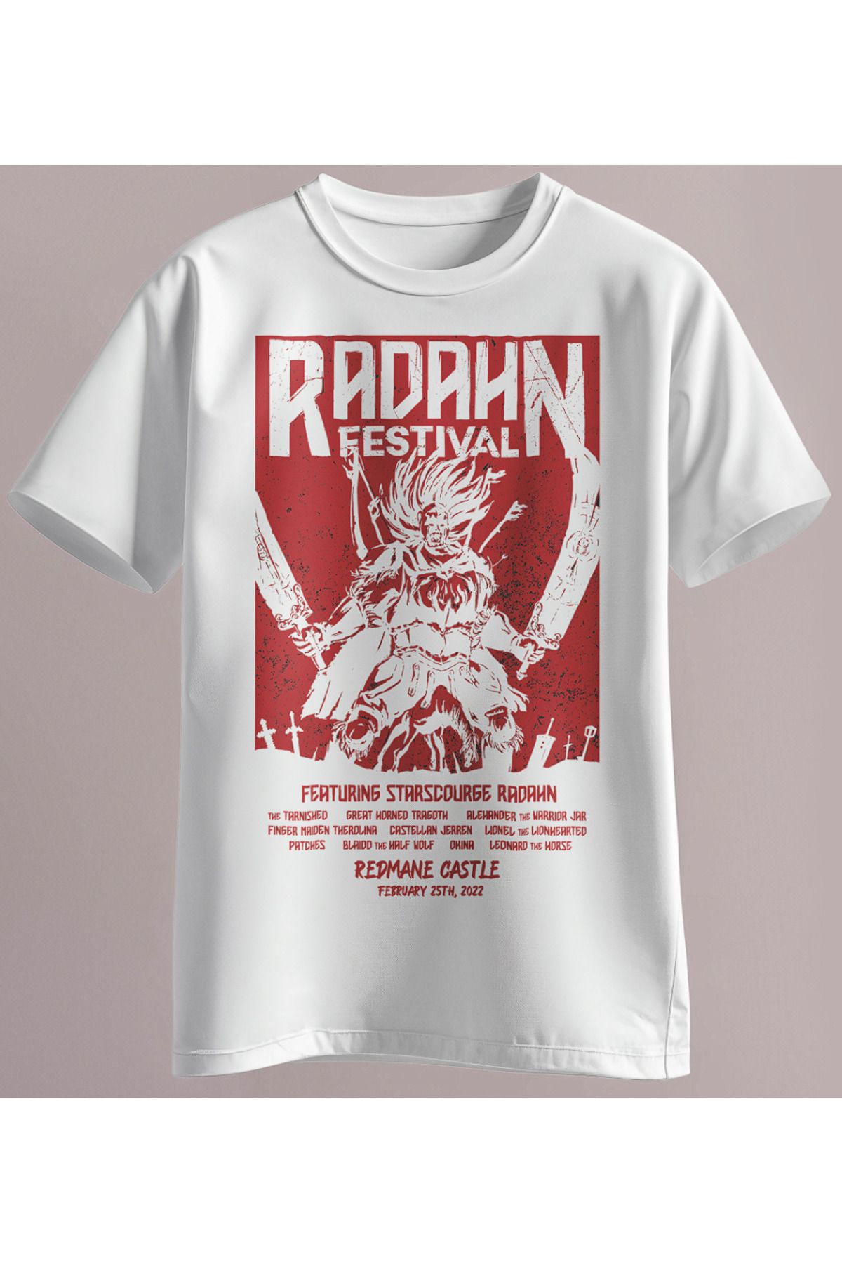 Ladrima Elden Ring Radahn Festival Baskılı Regular Size Tişört