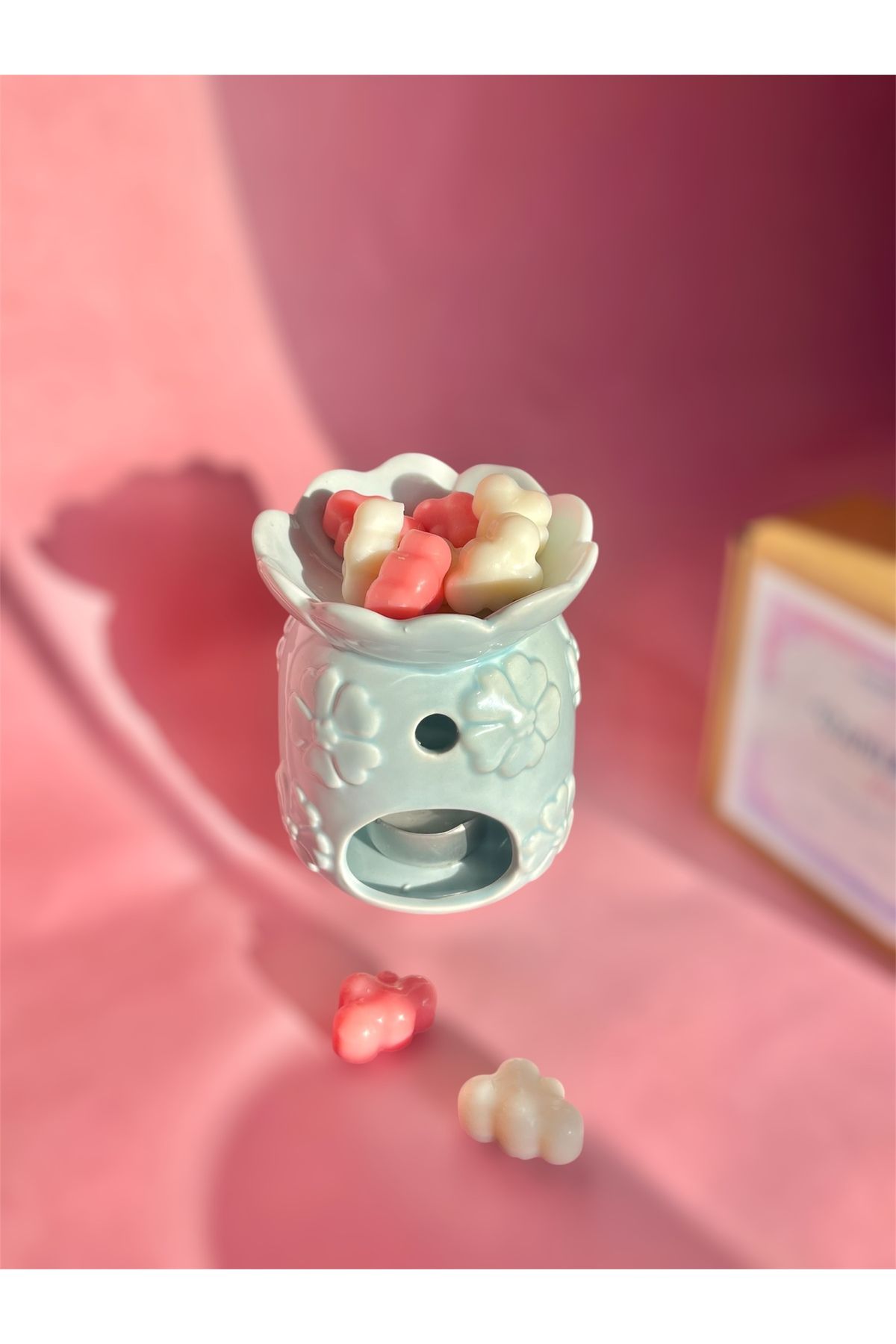 Minic Store Soya Wax Melt - Buhurdanlık Mumu %100 Doğal Vanilya Kokulu 26 Adet