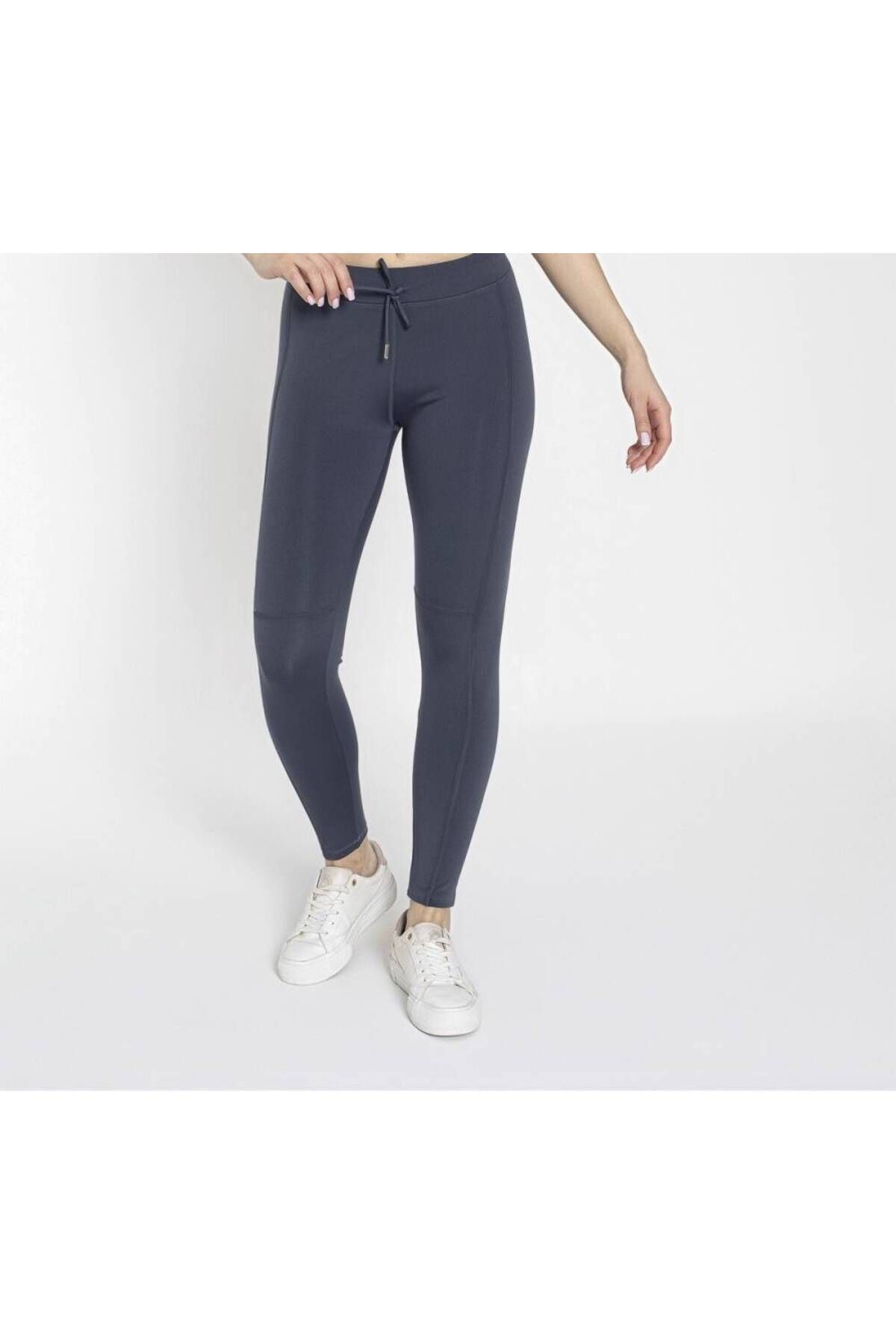 Star BESTTREND FÜME KADIN YÜKSEK BEL BELİ BAĞCIKLI SPOR TAYT