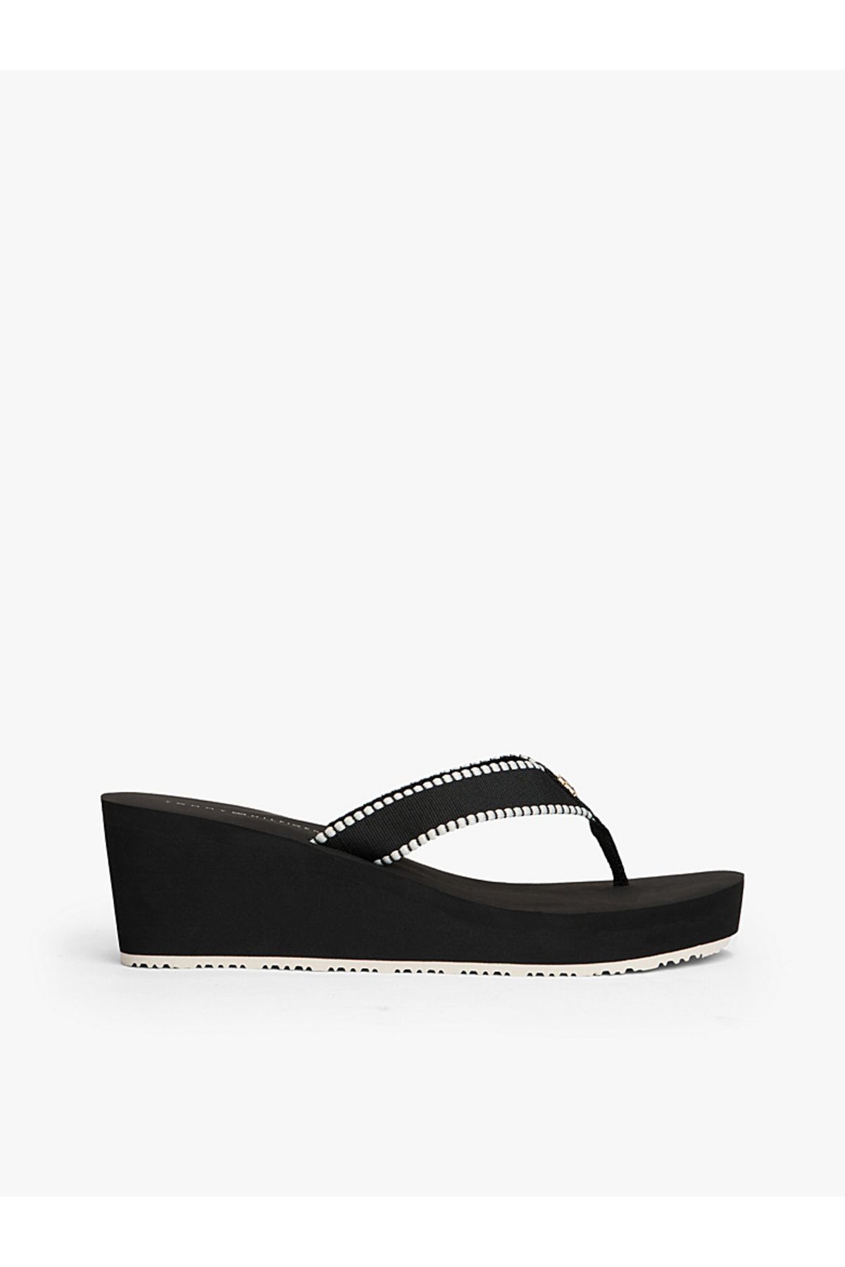 Tommy Hilfiger TH Monogram Wedge Flip-Flops