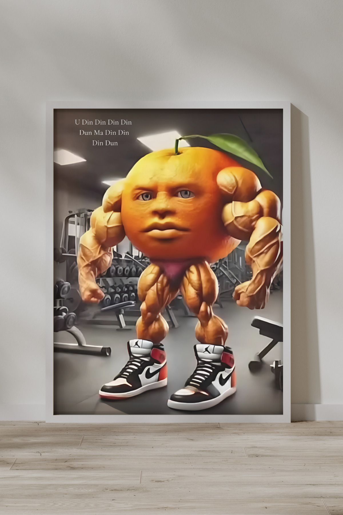 FGHGF U Din Din Din Din Dun Ma Din Din Din Dun Çerçevesiz Poster & Duvar Tablosu
