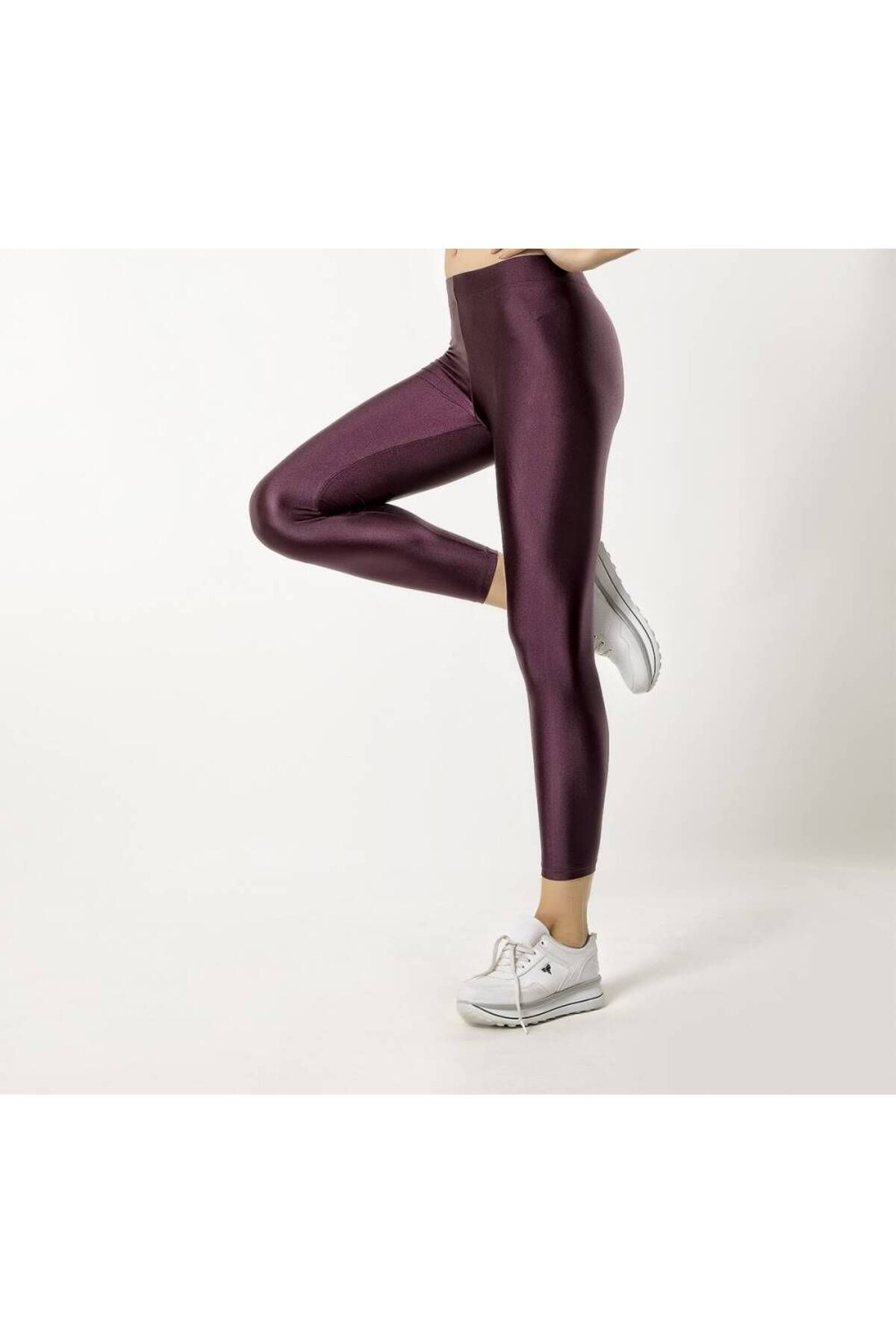Star BESTTREND KADIN BORDO DİSCO ( PARLAK ) TAYT