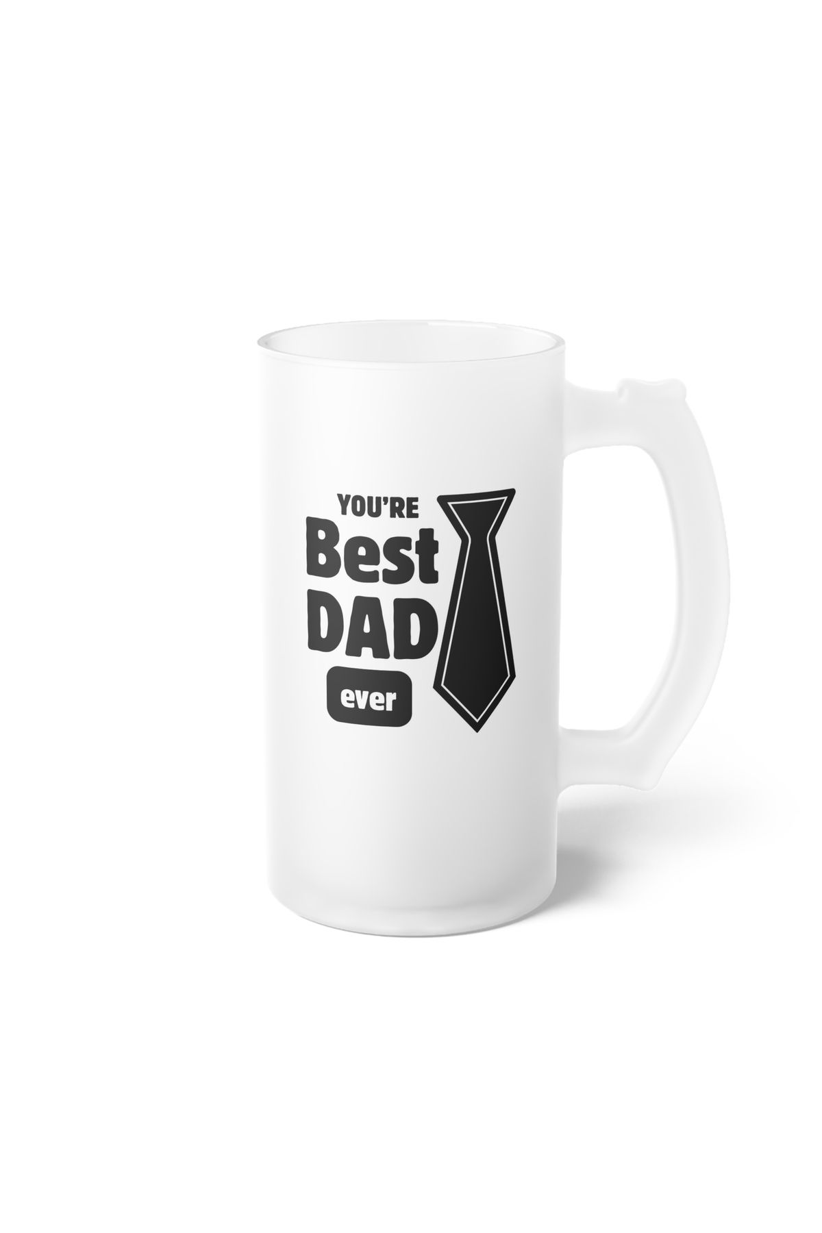 BASKIBAZAR Since 2020 You're Best Dad Baskılı Buzlu Hediyelik Bira Bardağı - Doğum Günü - Sevgililer Günü - Babalar Günü