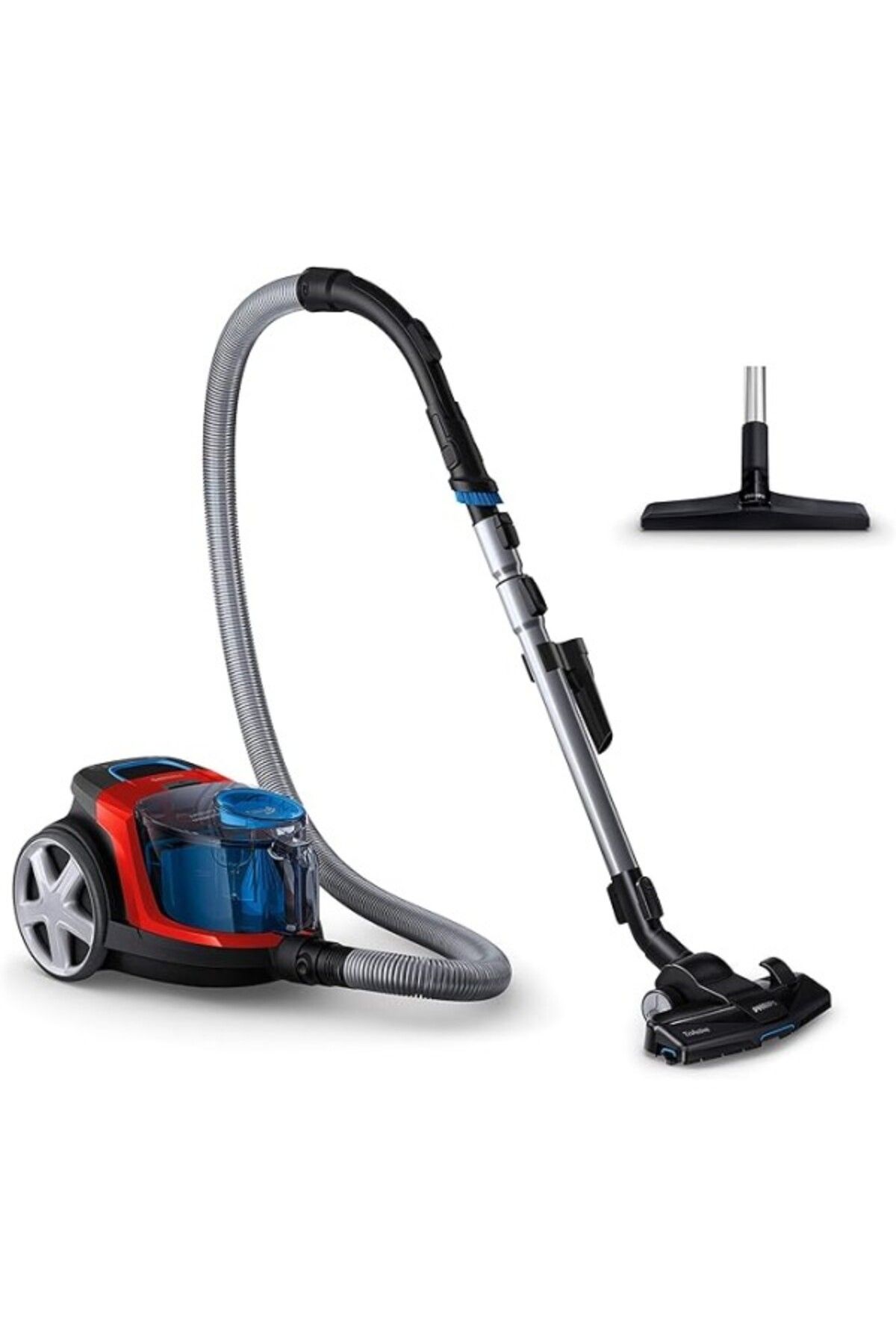 ShopZum Philips Fc9331/07 Powerpro City Powercyclone 5 Torbasız Elektrikli Süpürge, Büküm Kırmızı