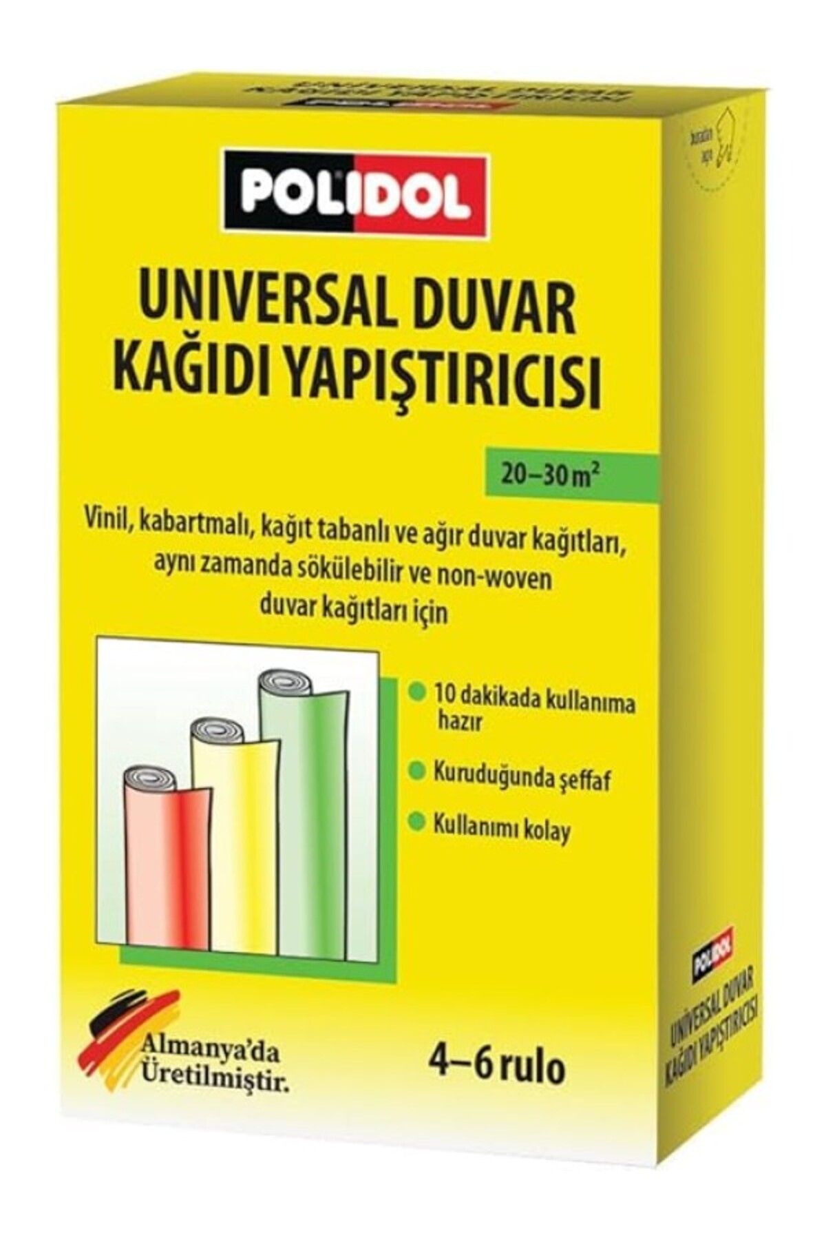 ShopZum Polidol Universal Duvar Kağıdı Yapıştırıcısı, 200 Gr