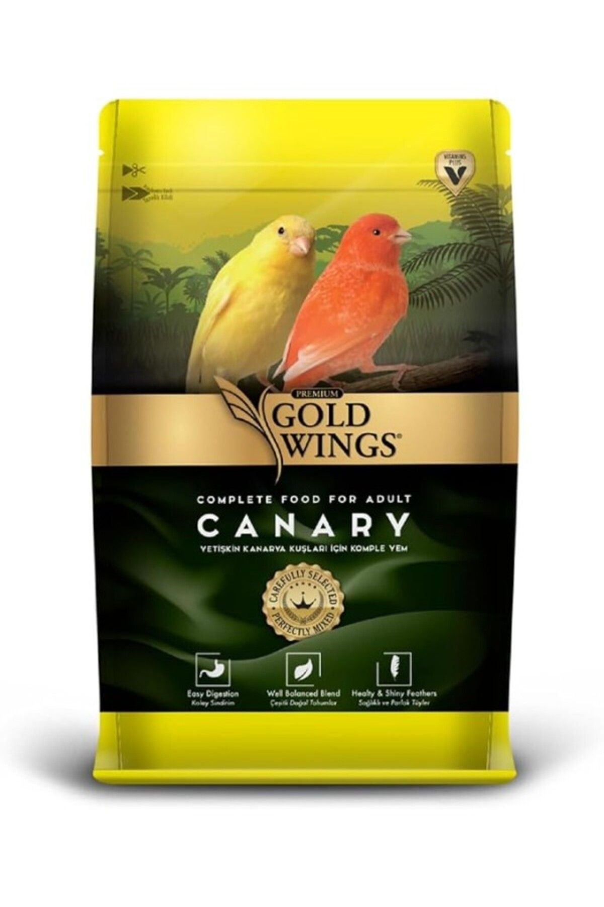 ShopZum Gold Wings Premium Kanarya Yemi, 1 Kg