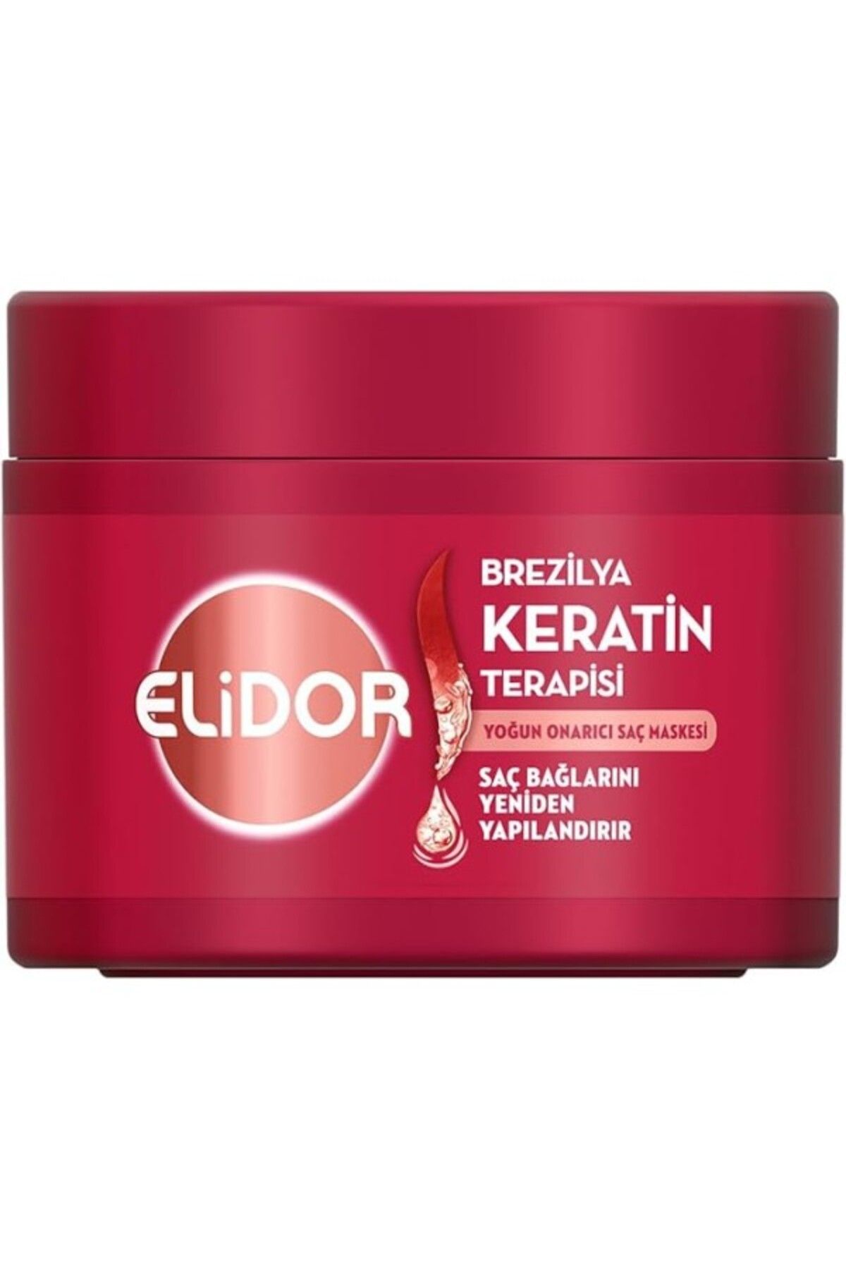 ShopZum Elidor Saç Bakım Maskesi Yoğun Onarıcı Brezilya Keratin Terapisi 220 Ml