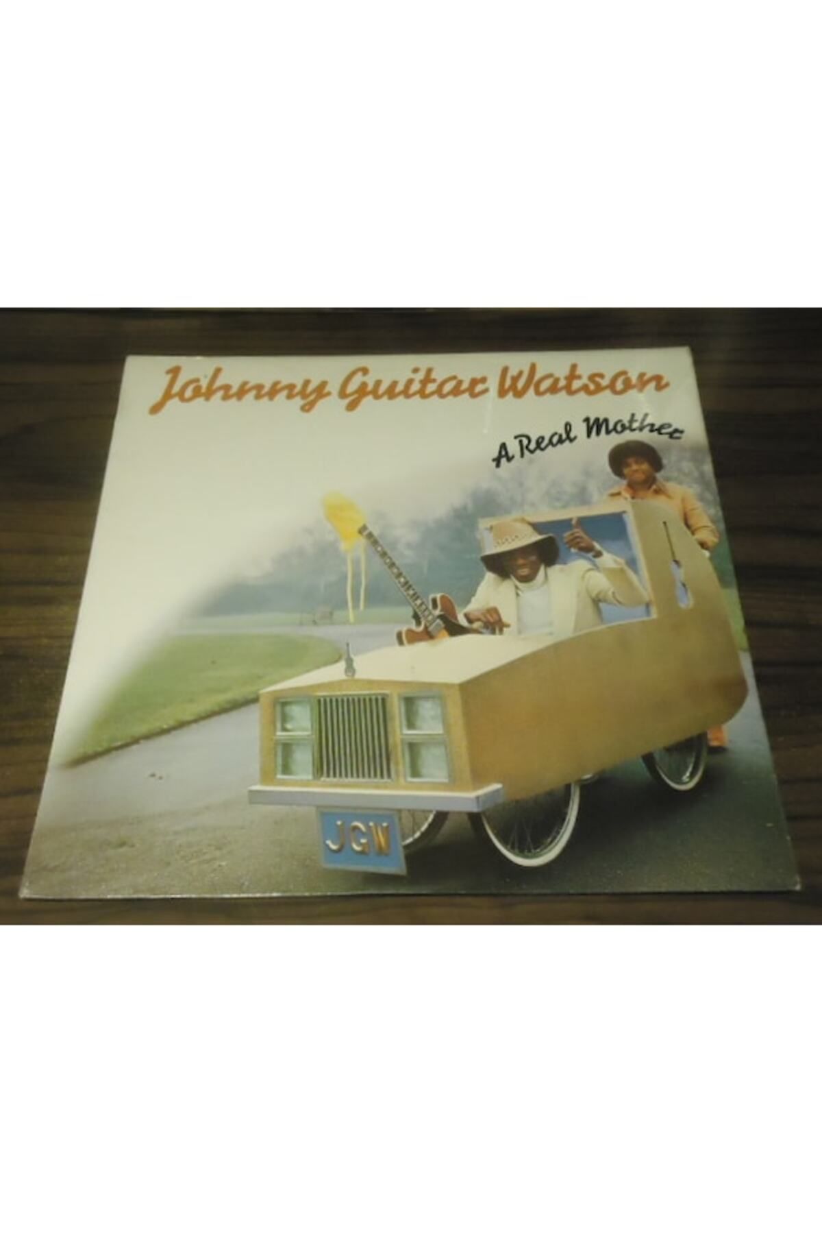 Ege Kitap ve Plak Evi Johnny Guıtar Watson - A Real Mother . LP 1977 Funk