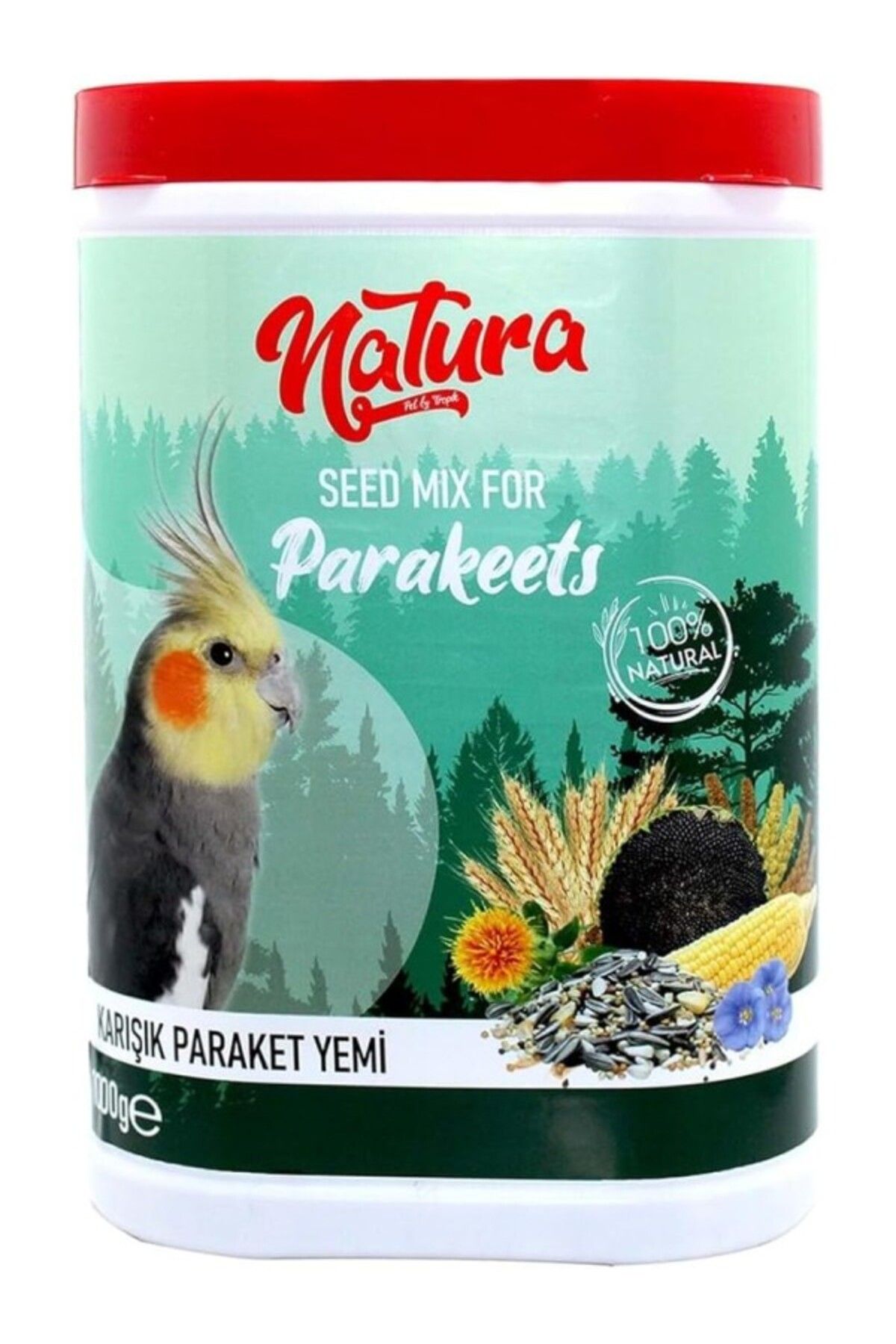 ShopZum Eco Natura Pet Karışık Paraket Yemi 1000 Gr