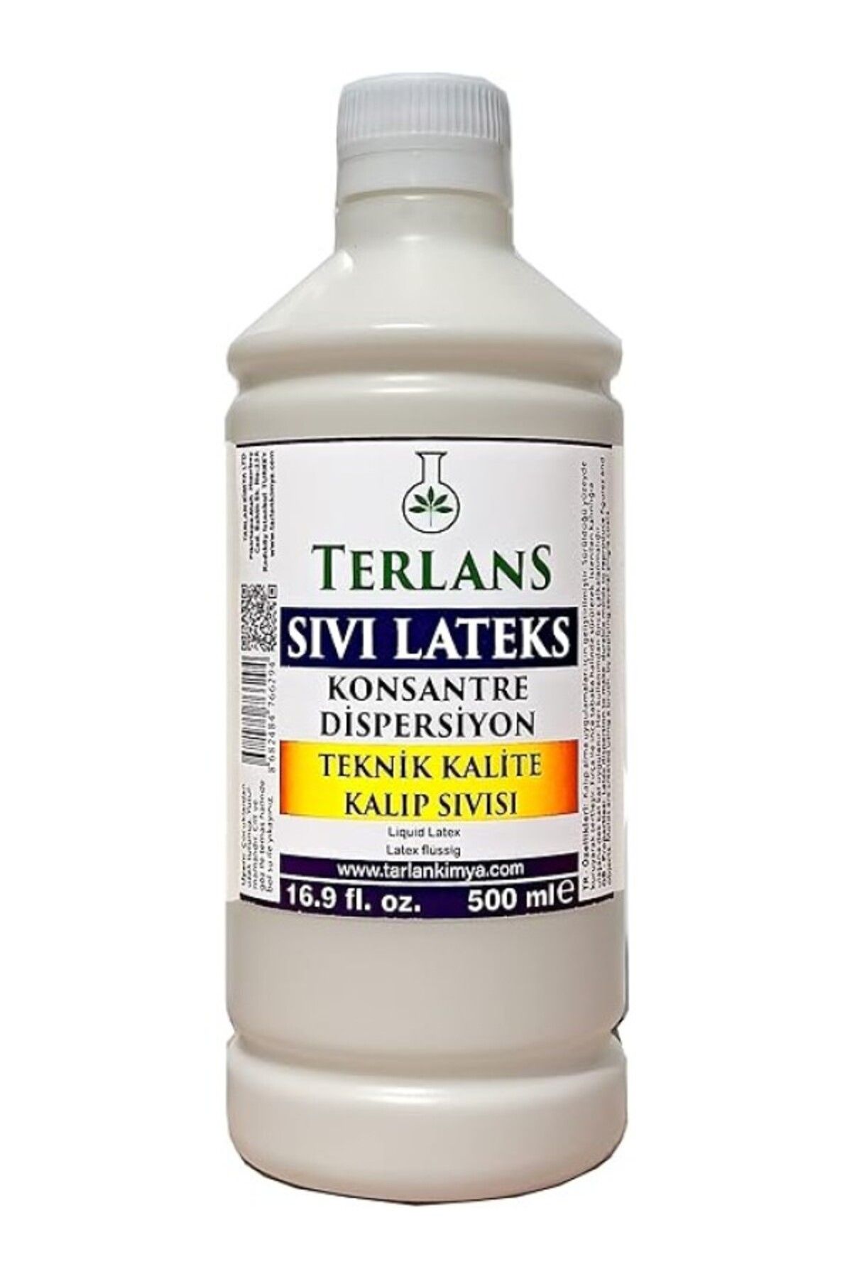 ShopZum Terlans Sıvı Lateks Konsantre Kalıp Sıvısı 500 Ml Teknik Kalite
