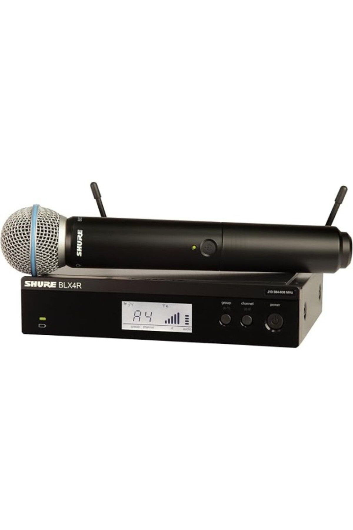 ShopZum Shure Blx24Re/B58, Wireless Rack-Mount Presenter System With Beta58 Microphone, Versatile, Cardioid