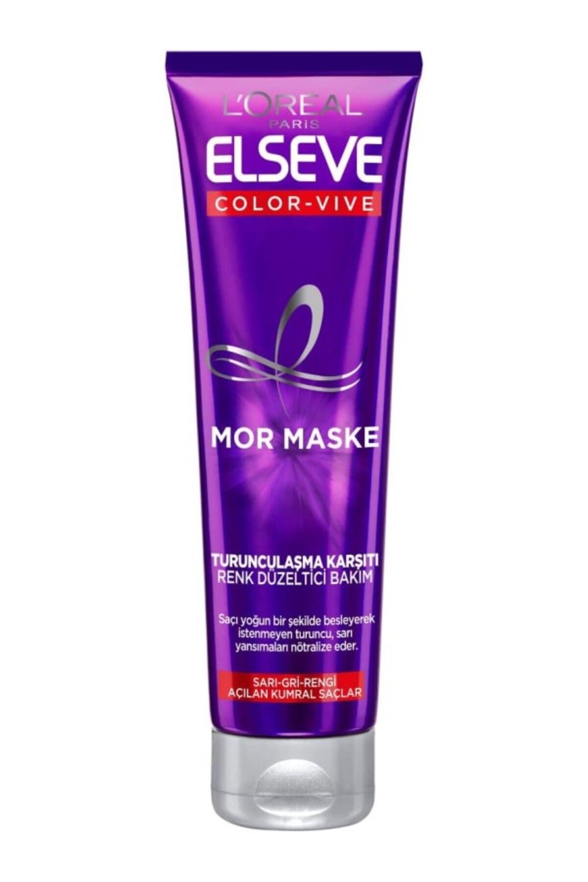 ShopZum L’Oréal Paris Turunculaşma Karşıtı Renk Düzeltici Mor Maske (150 Ml)