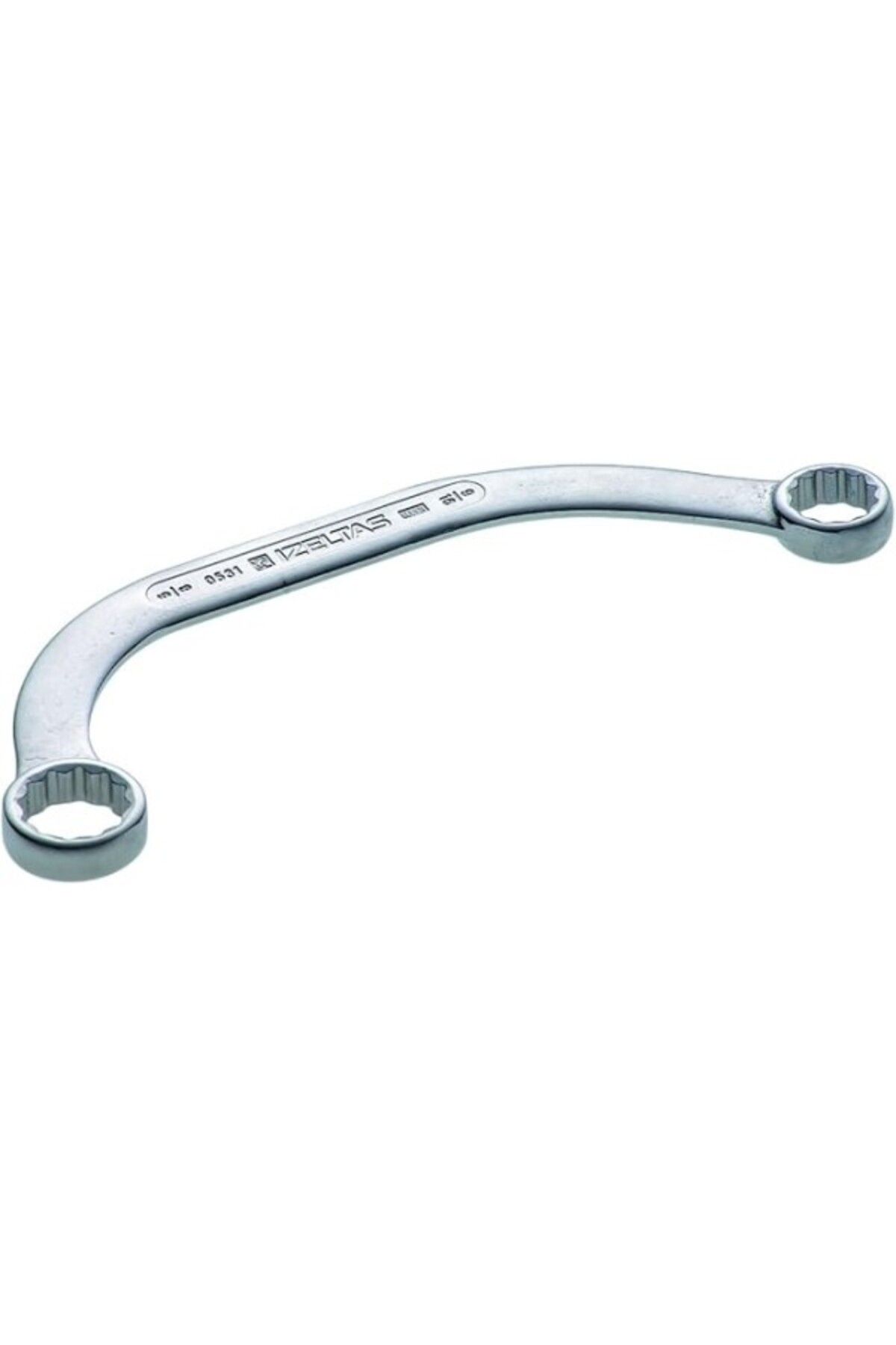ShopZum İzeltaş 0531 Yarım Ay Anahtar Yıldız İki Ağız (Sae) 7/16&Apos;&Apos;X1/2&Apos;&Apos; Inch