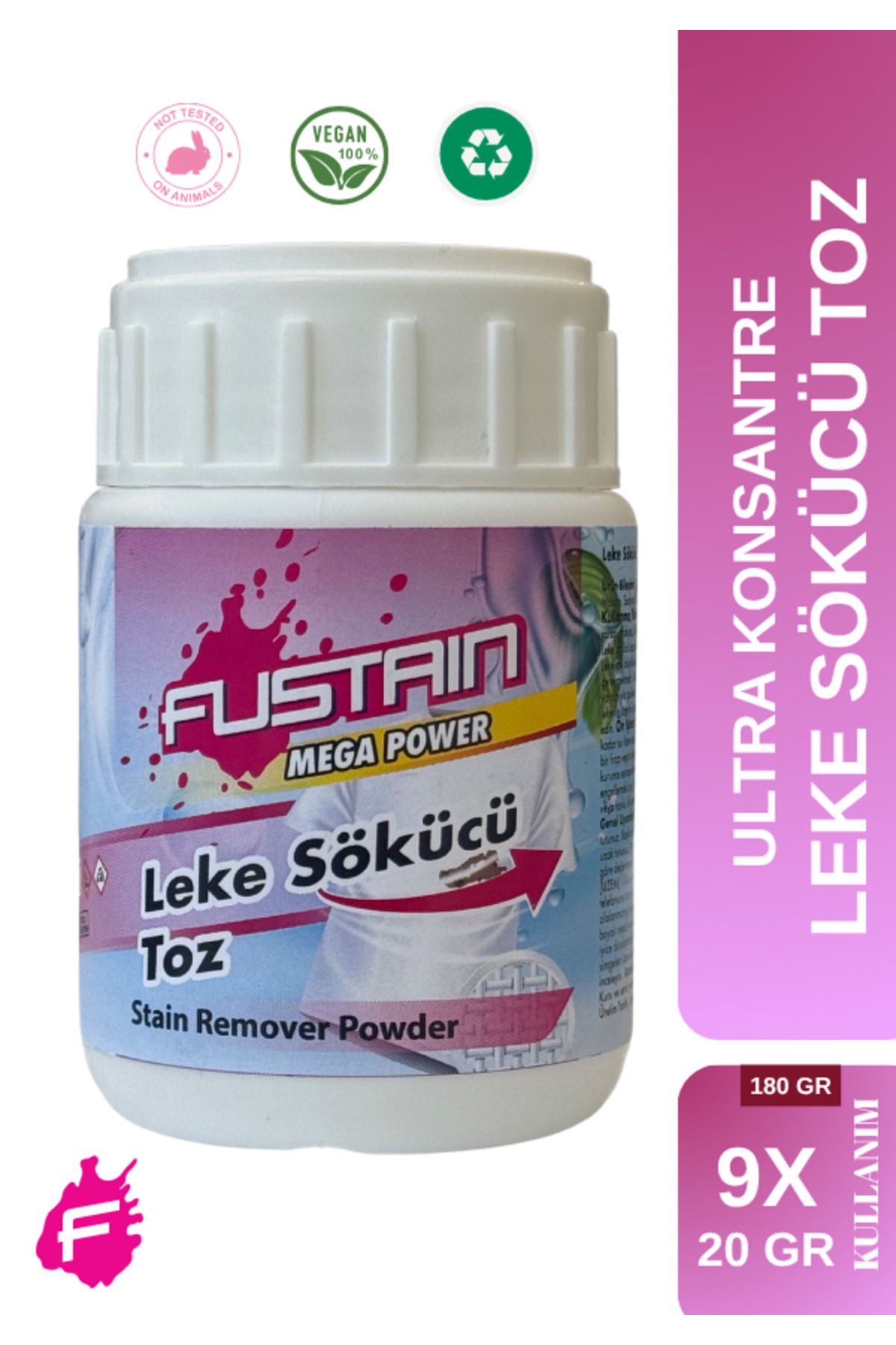 fuudimex Ultra Konsantre Leke Çıkarıcı Toz 180 Gr