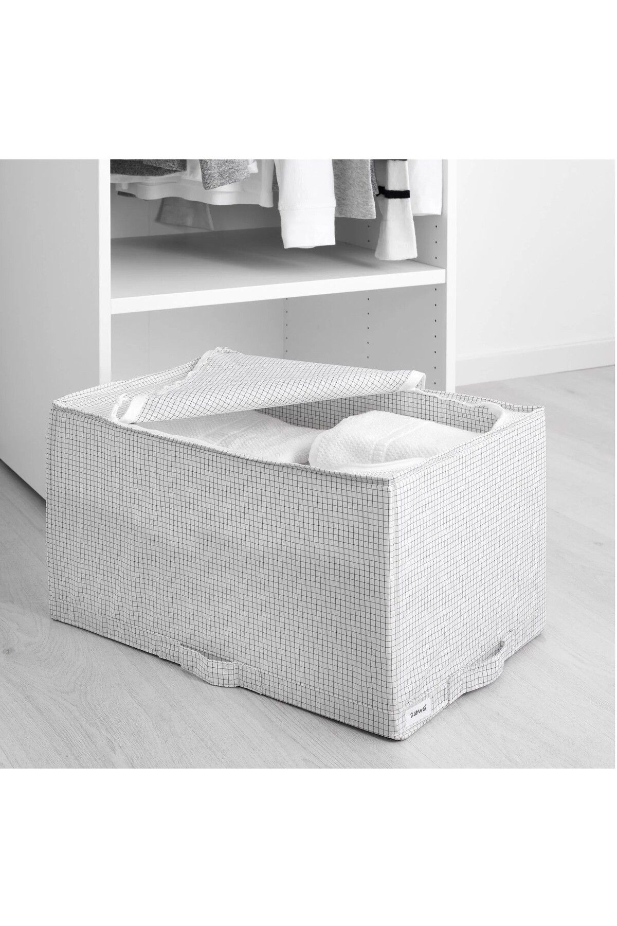IKEA QUİCK Fermuarlı Düzenleyici Kutu 34x51x28 Cm İkea Saklama Düzenleme Kutusu Polyester Organizer Hurç