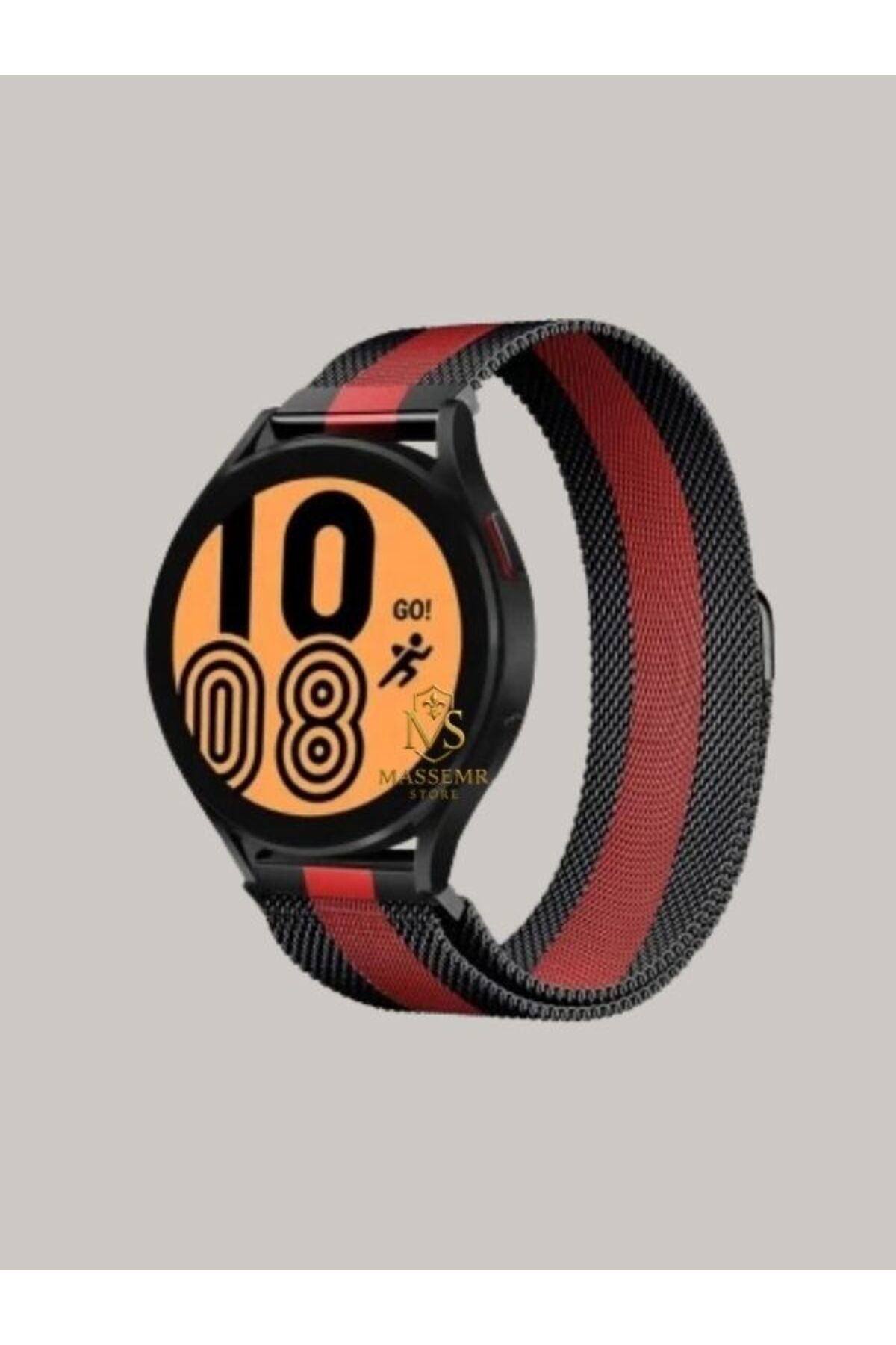 Massemr 20mm Metal Mıknatıslı Saat Kordonu – Uyumlu Xiaomi S1 Active & Mi Watch İçin Bileklik