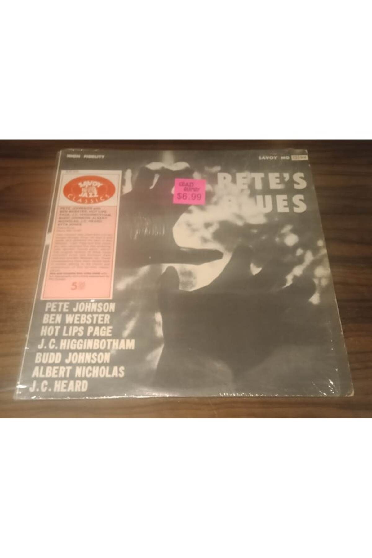 Ege Kitap ve Plak Evi PETE JOHNSON - Pete's Blues , LP 1985 Blues
