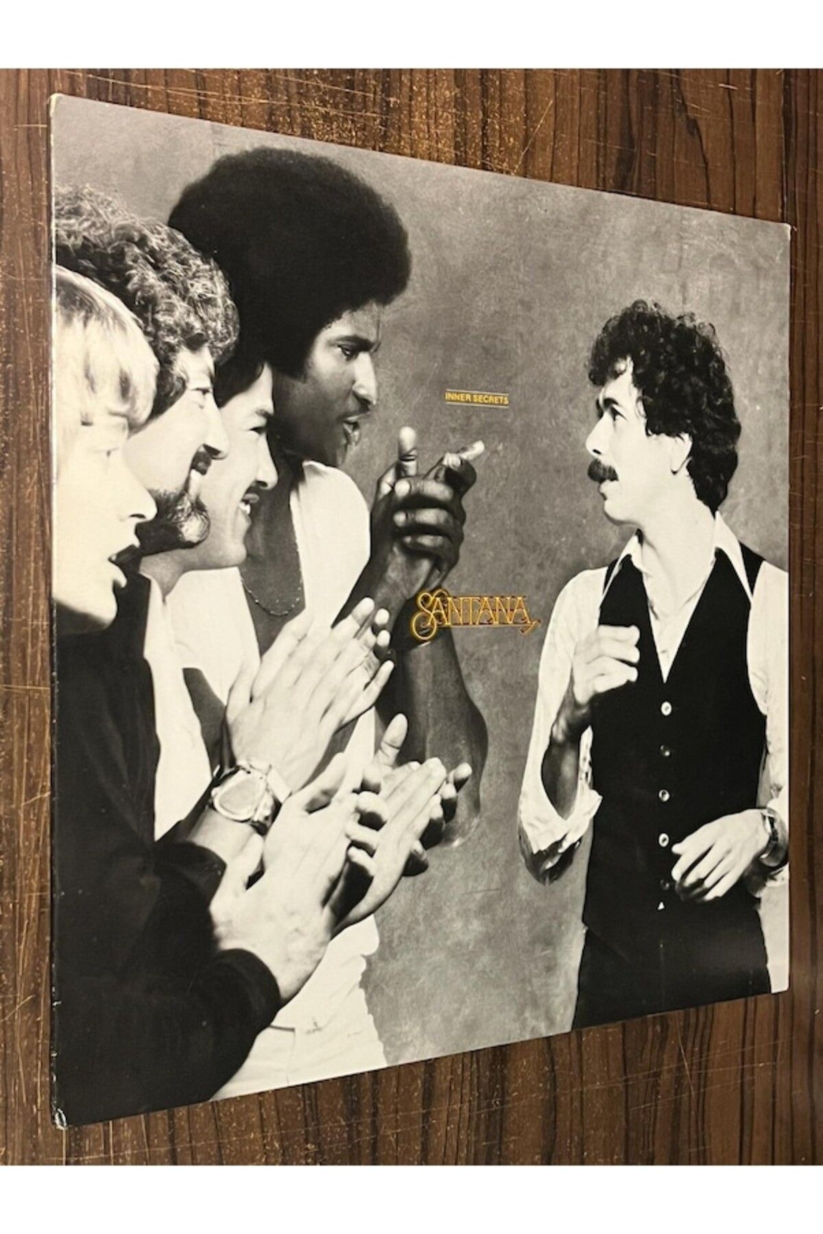 Ege Kitap ve Plak Evi Santana - İnner Secrets , Lp Rock