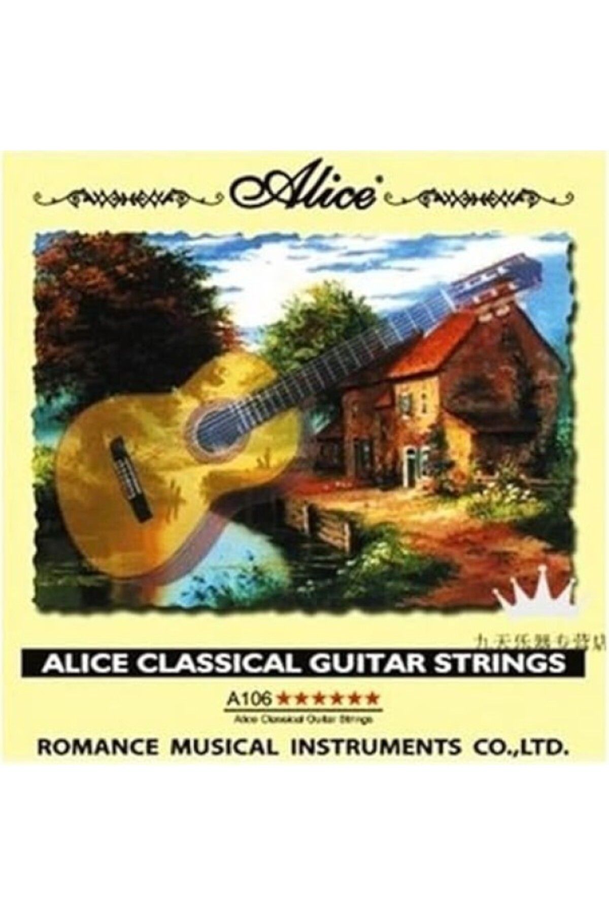 Alice-Σετ κλασικής κιθάρας A106 - Λεπτομέρεια χορδών 2