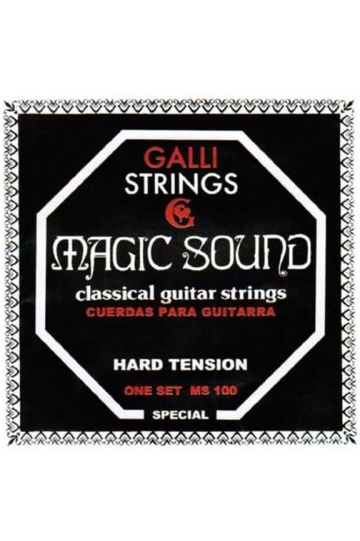 GALLİ-Galli Ms-100 Classical Guitar String Hard Tension, Galli Strings Wire 3