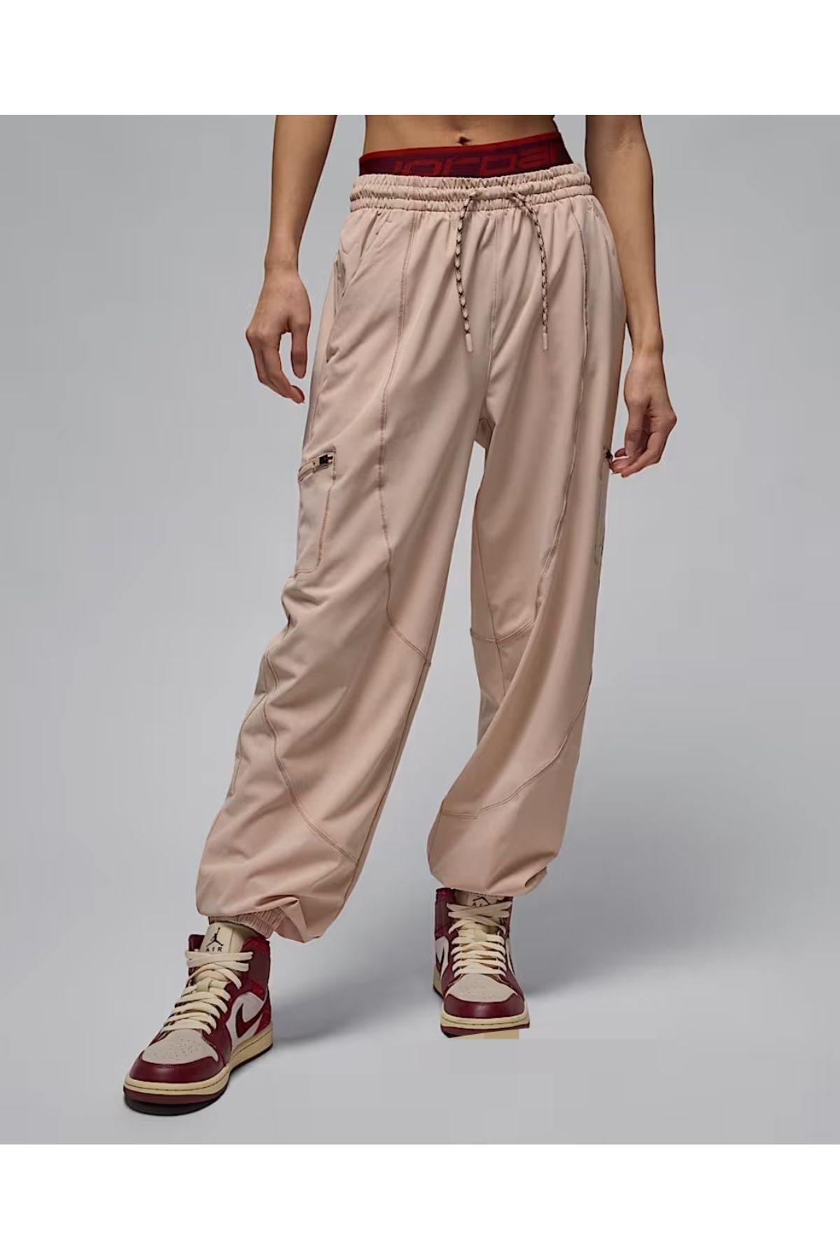 Nike Jordan Sport Tunnel Four Way Stretch Kadın Eşofman Altı FB4659-207 ASLAN SPORT