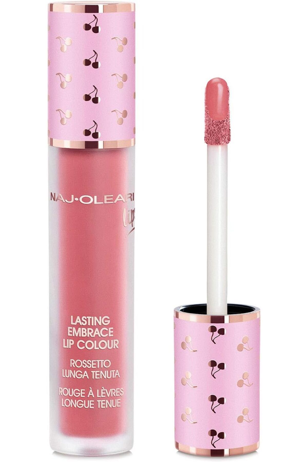 NAJ OLEARI Lasting Embrace Lip Colour 03 Mat Metalik Görünümlü Uzun Süre Kalıcı Likit Ruj