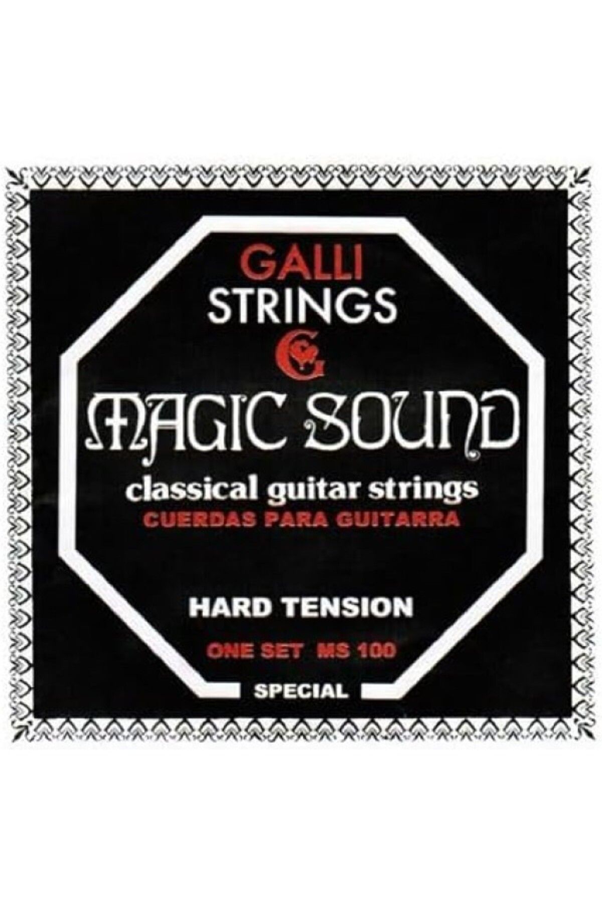 GALLİ-Galli Ms-100 Classical Guitar String Hard Tension, Galli Strings Wire 6