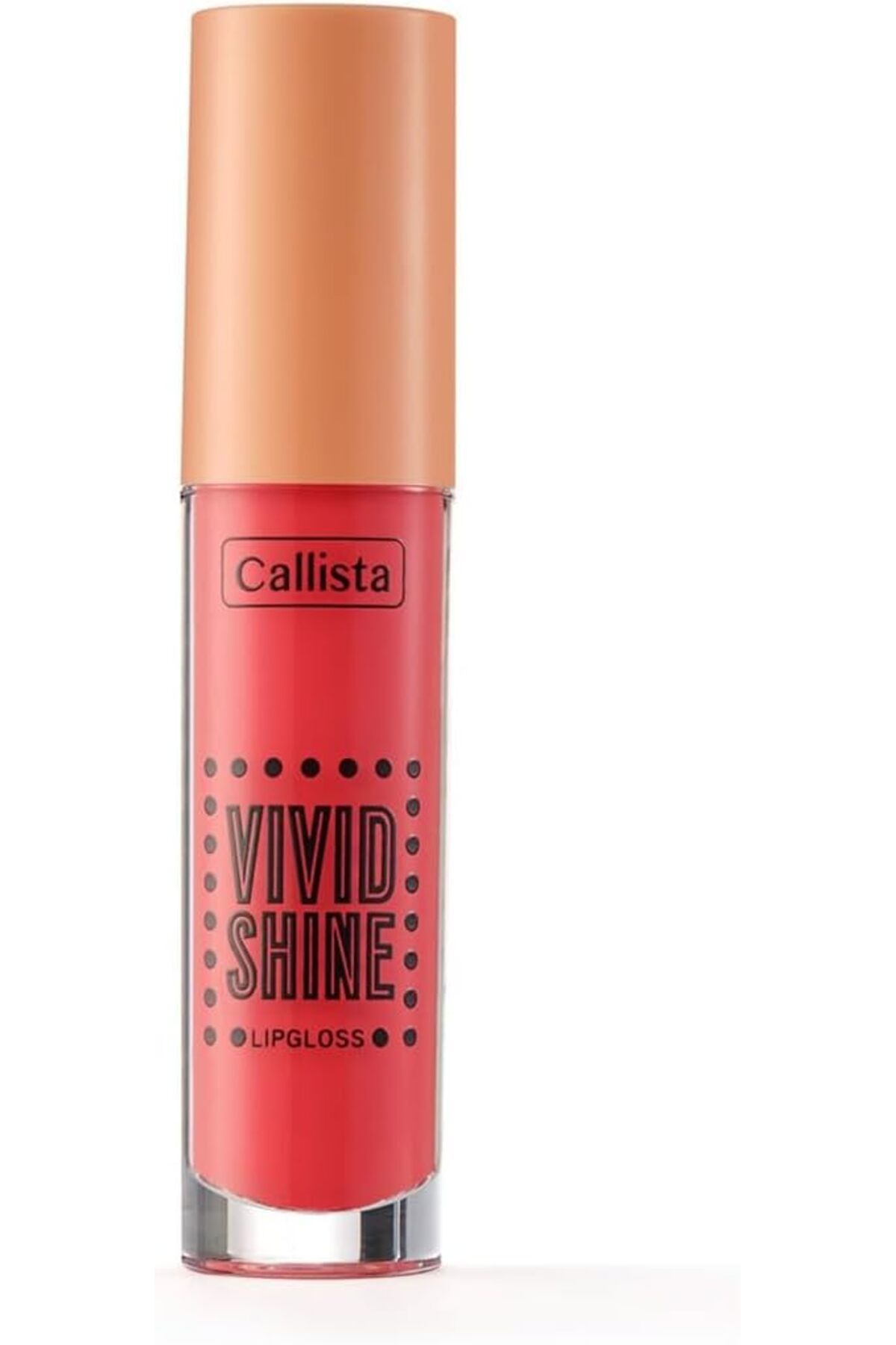 Callista Vivid Shine Lipgloss Nemlendiricili Dudak Parlatıcısı 102 Candied Peach - Turuncu