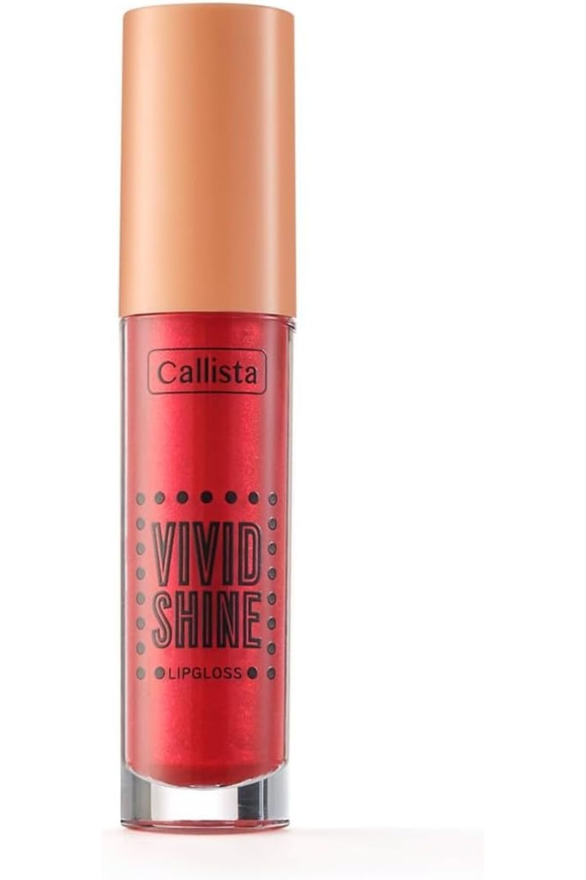 Callista Vivid Shine Lipgloss Nemlendiricili Dudak Parlatıcısı 101 Drop Everything Red - Kırmızı