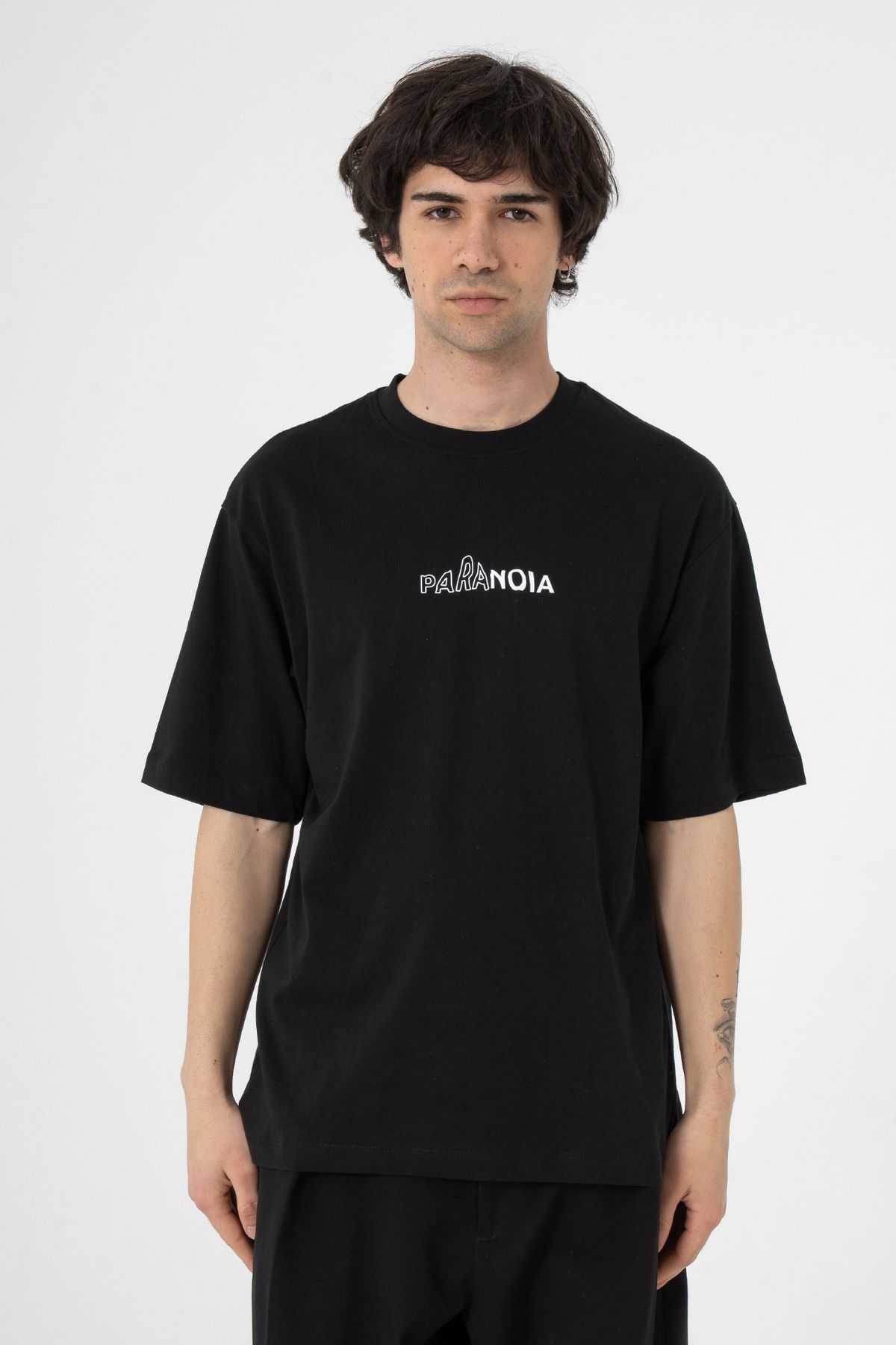 ATE WEAR PARANOIA Baskılı Oversize Tişört