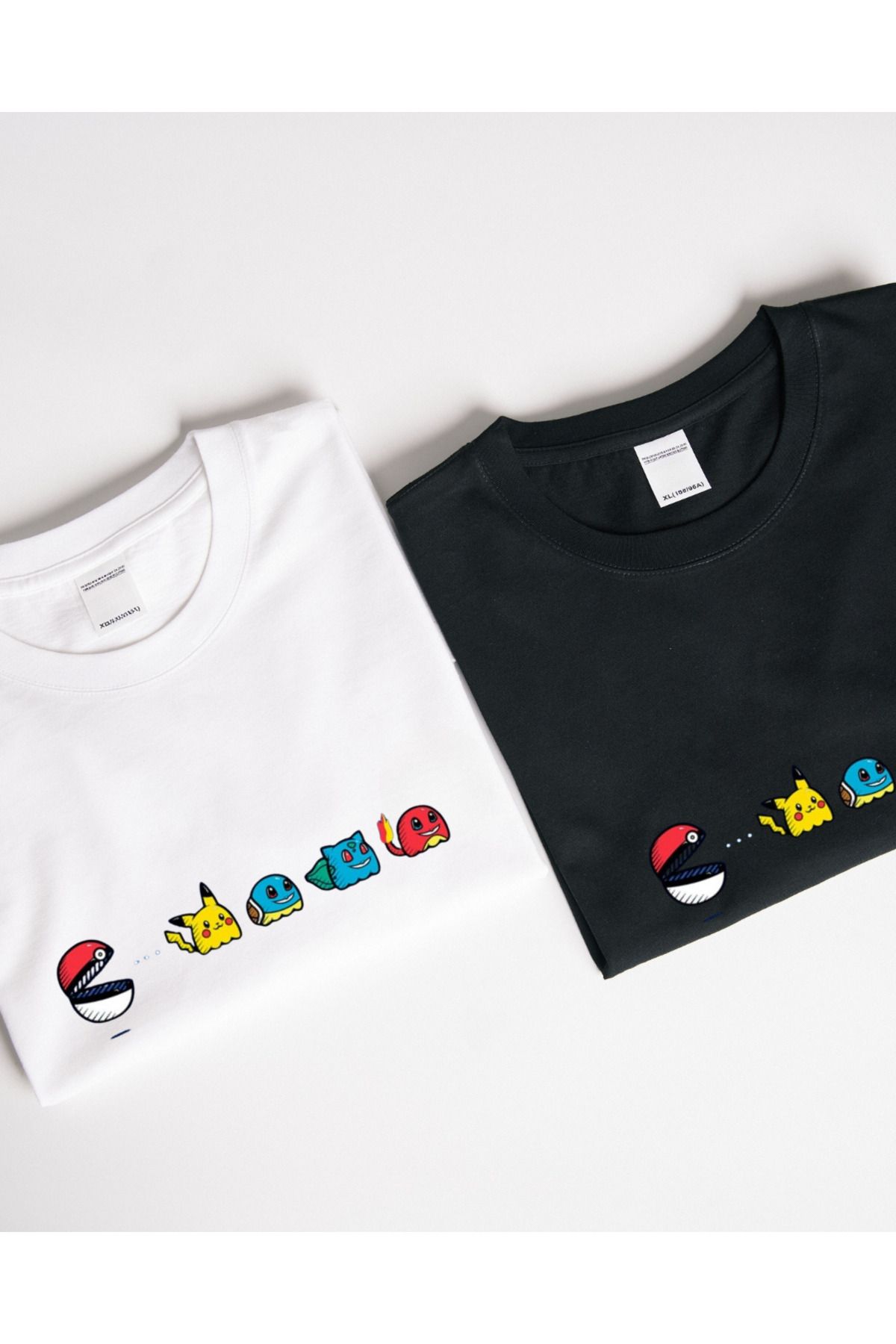 Ebiidesign Packmen Tasarımlı Baskılı T-Shirt