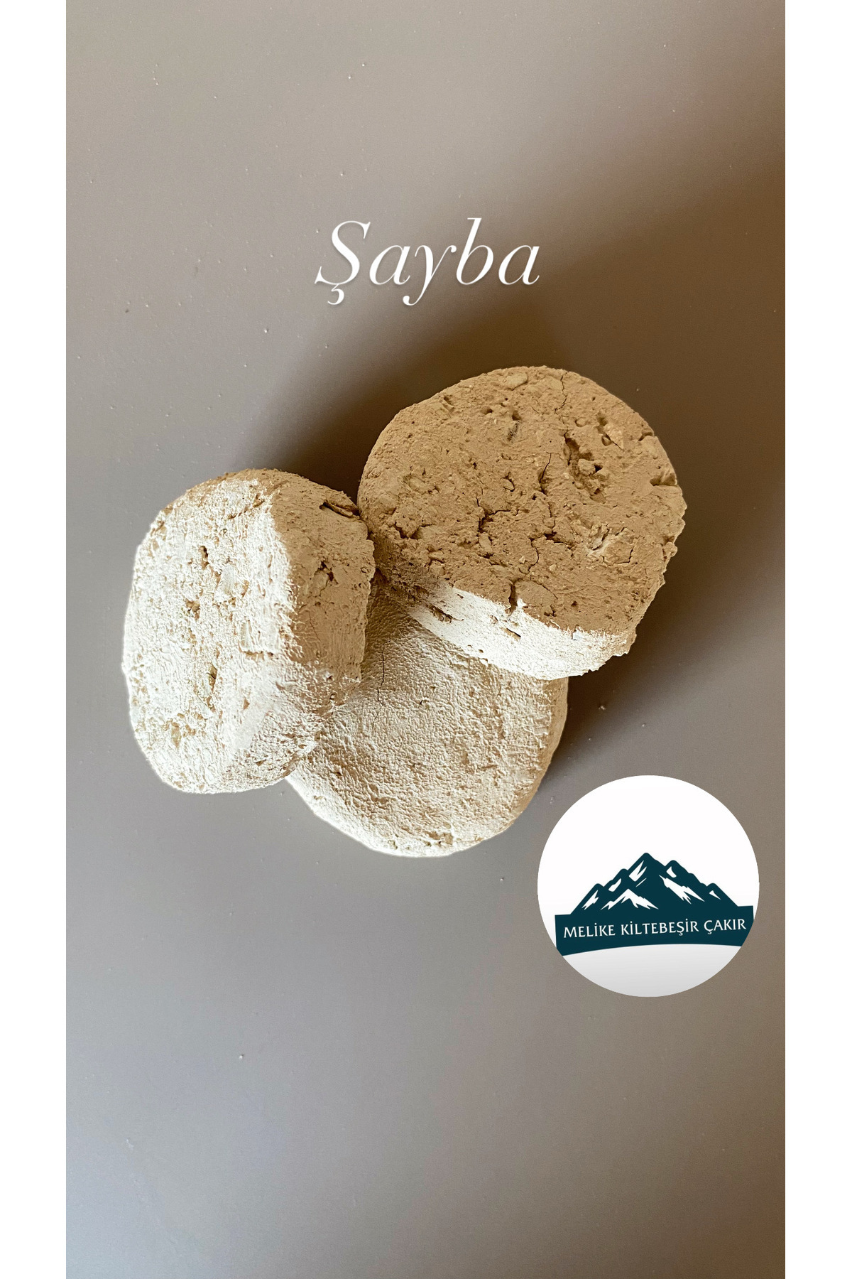 melike kiltebeşir çakır Şayba kil ve tebeşir karışımı tekli